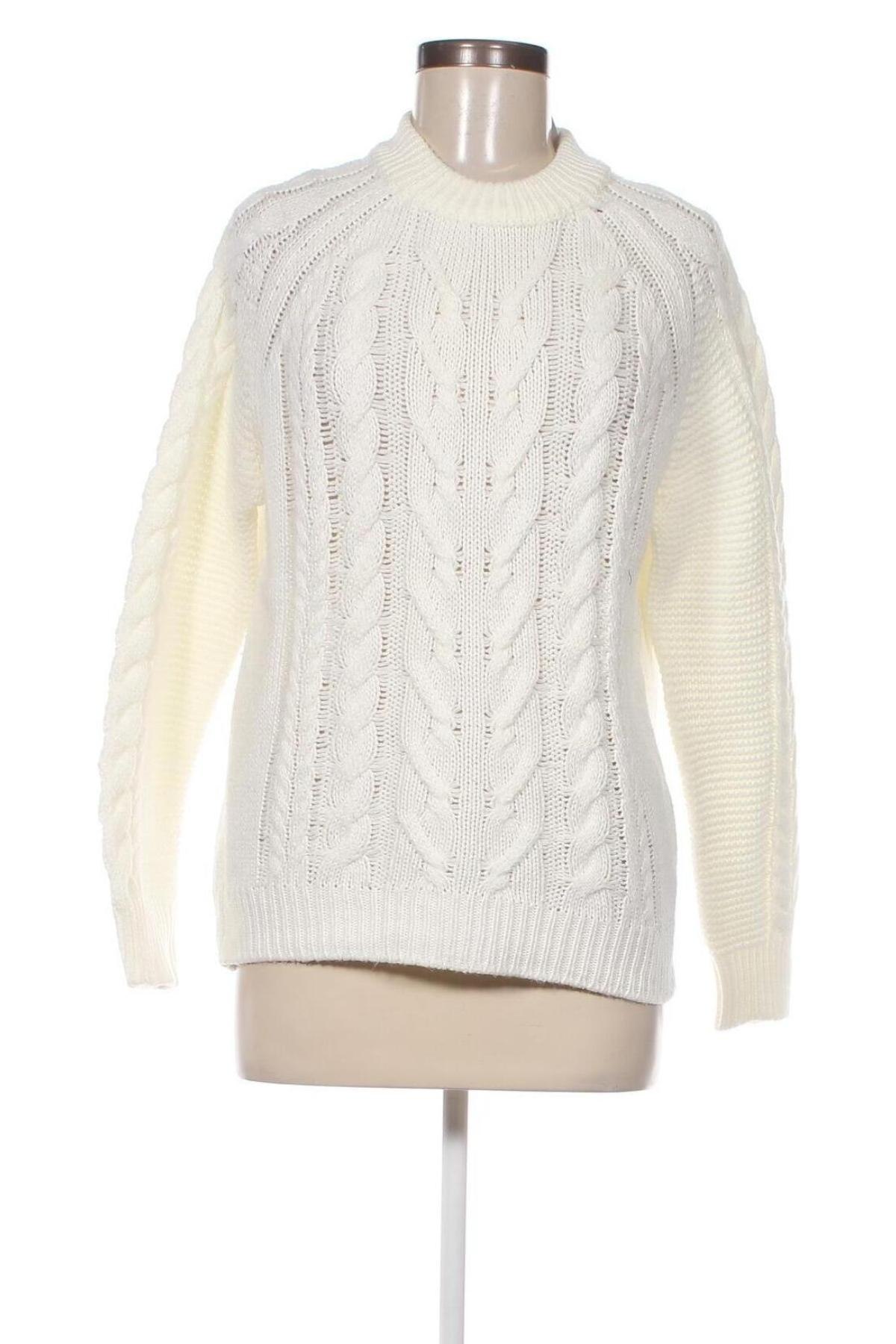 Дамски пуловер Oviesse, Размер L, Цвят Бял, Цена 5,80 лв.