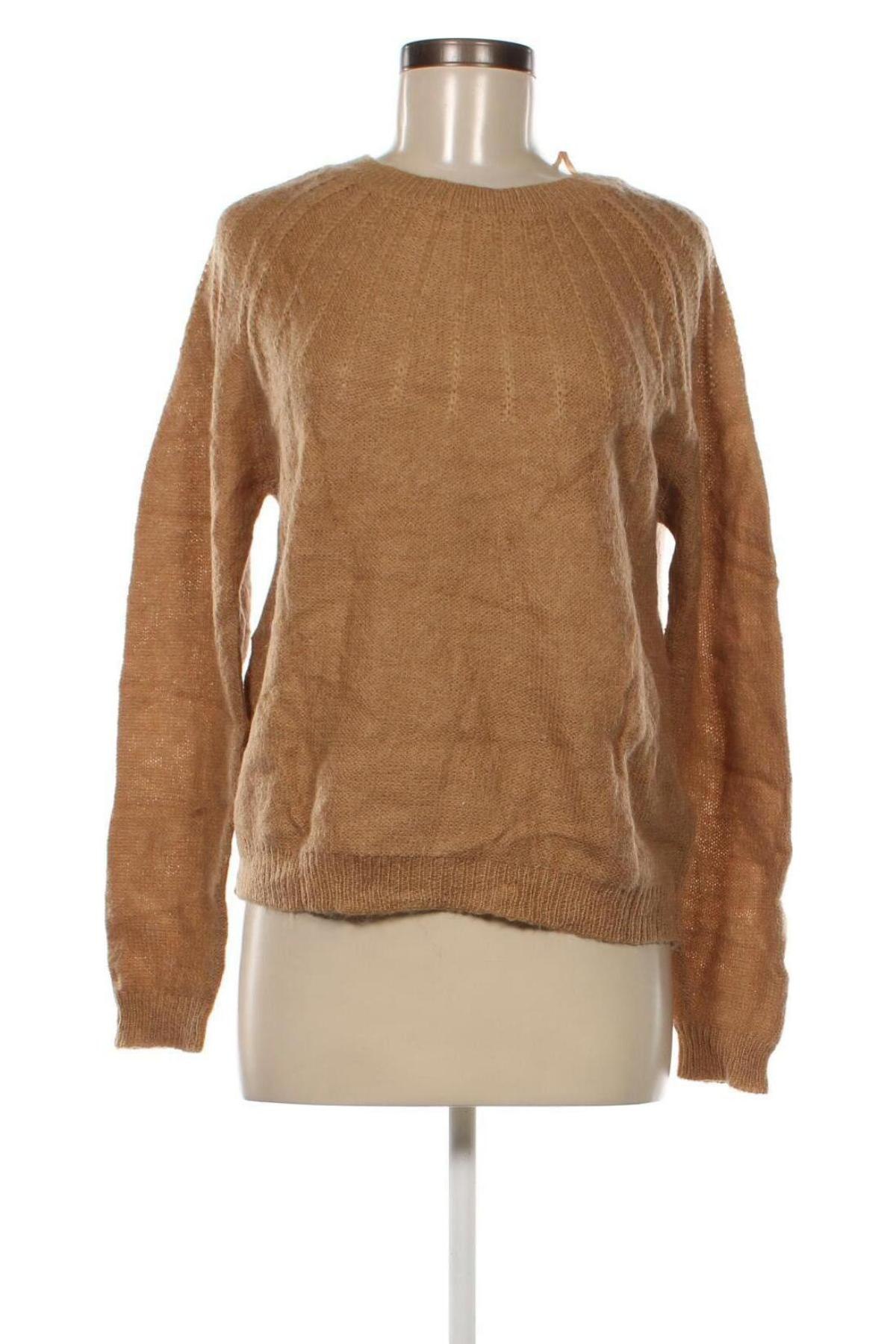 Дамски пуловер Pimkie, Размер M, Цвят Бежов, Цена 7,25 лв.