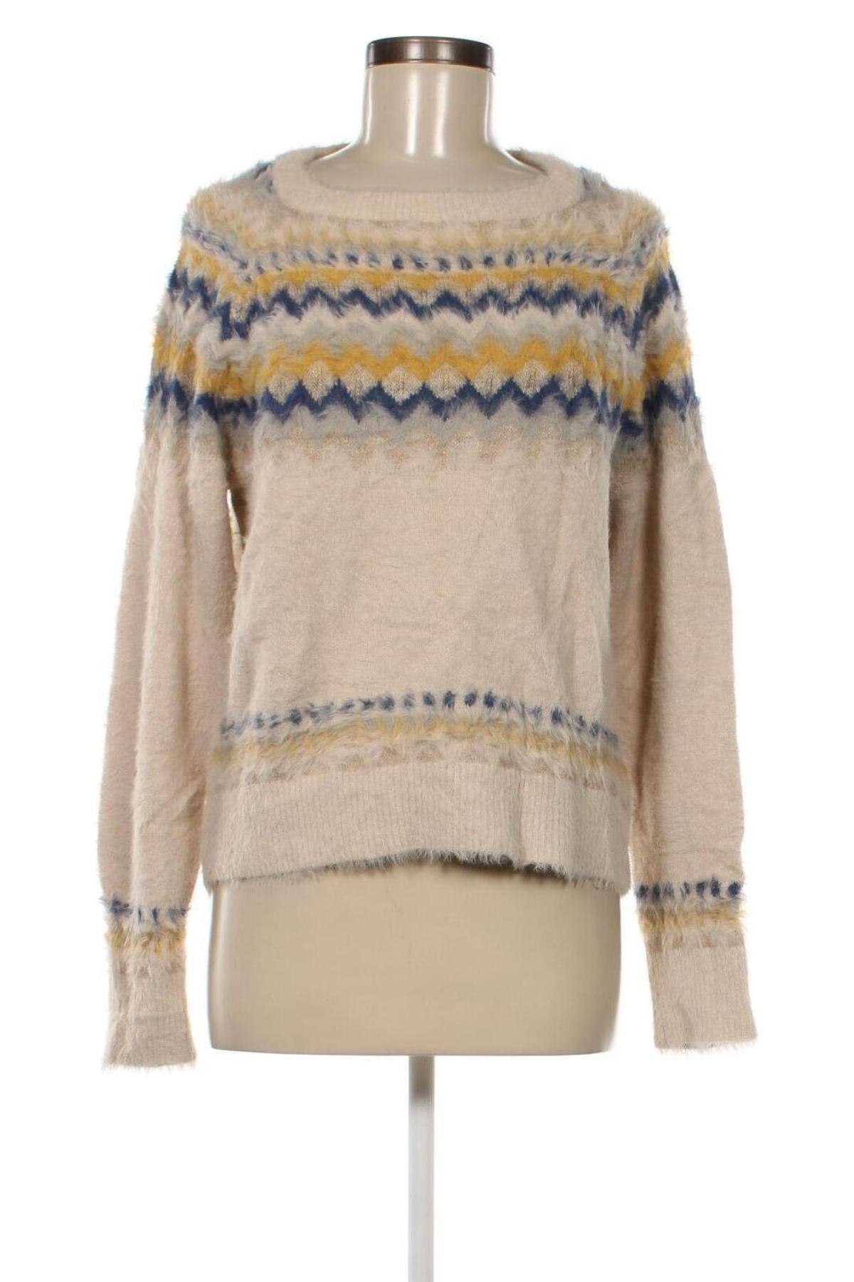 Дамски пуловер Springfield, Размер L, Цвят Многоцветен, Цена 7,20 лв.