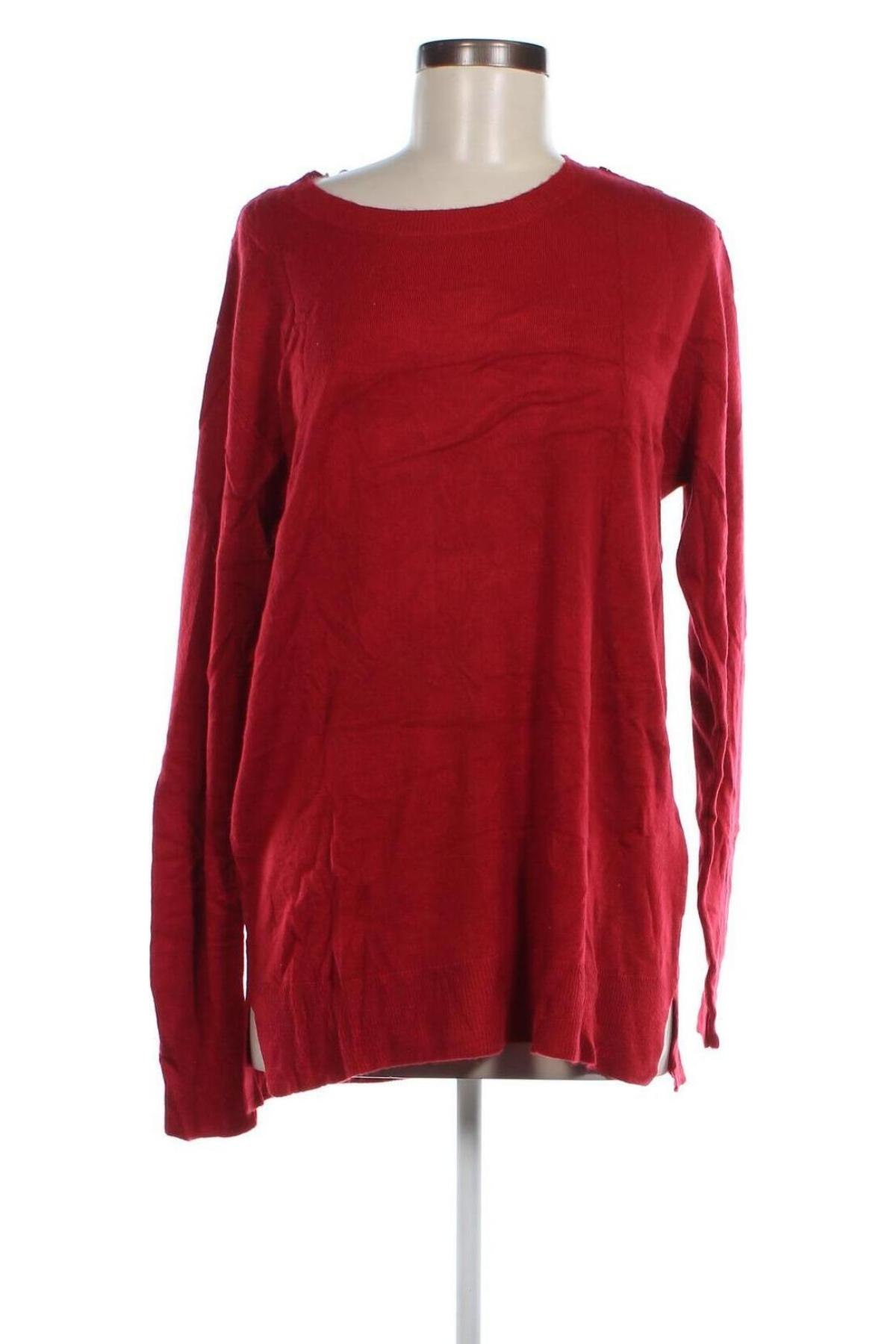Γυναικείο πουλόβερ Tissaia, Μέγεθος XXL, Χρώμα Κόκκινο, Τιμή 8,07 €