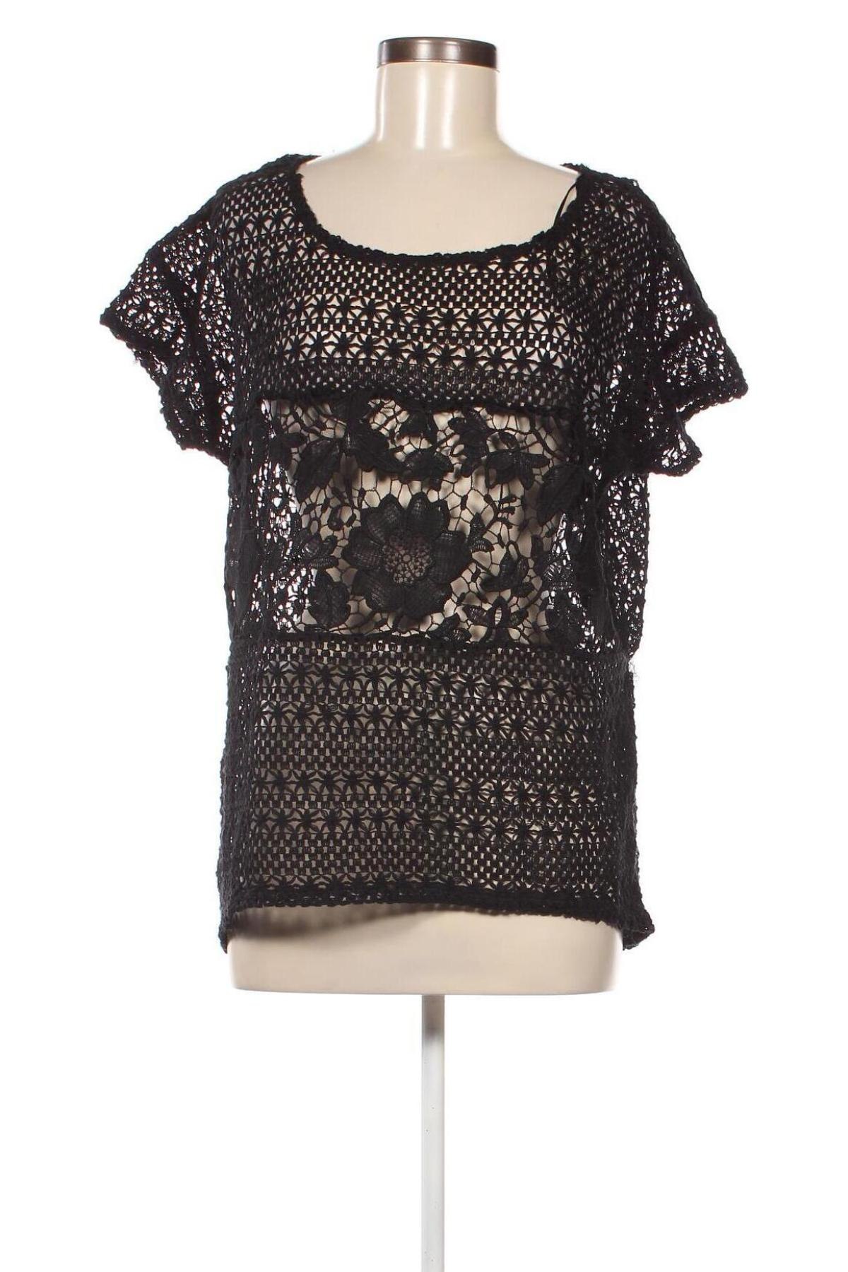 Дамски пуловер Yessica, Размер L, Цвят Черен, Цена 5,51 лв.