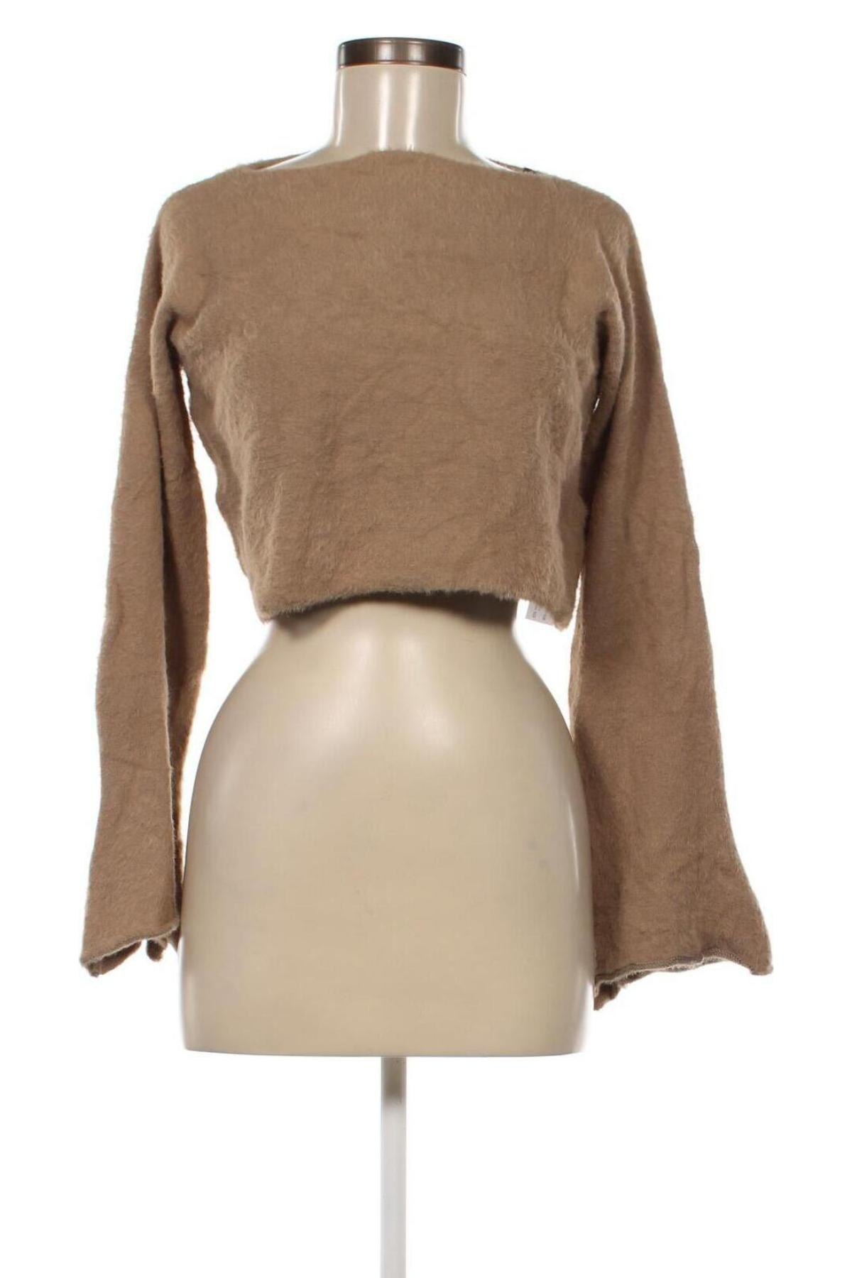 Γυναικείο πουλόβερ Zara, Μέγεθος S, Χρώμα Καφέ, Τιμή 3,71 €