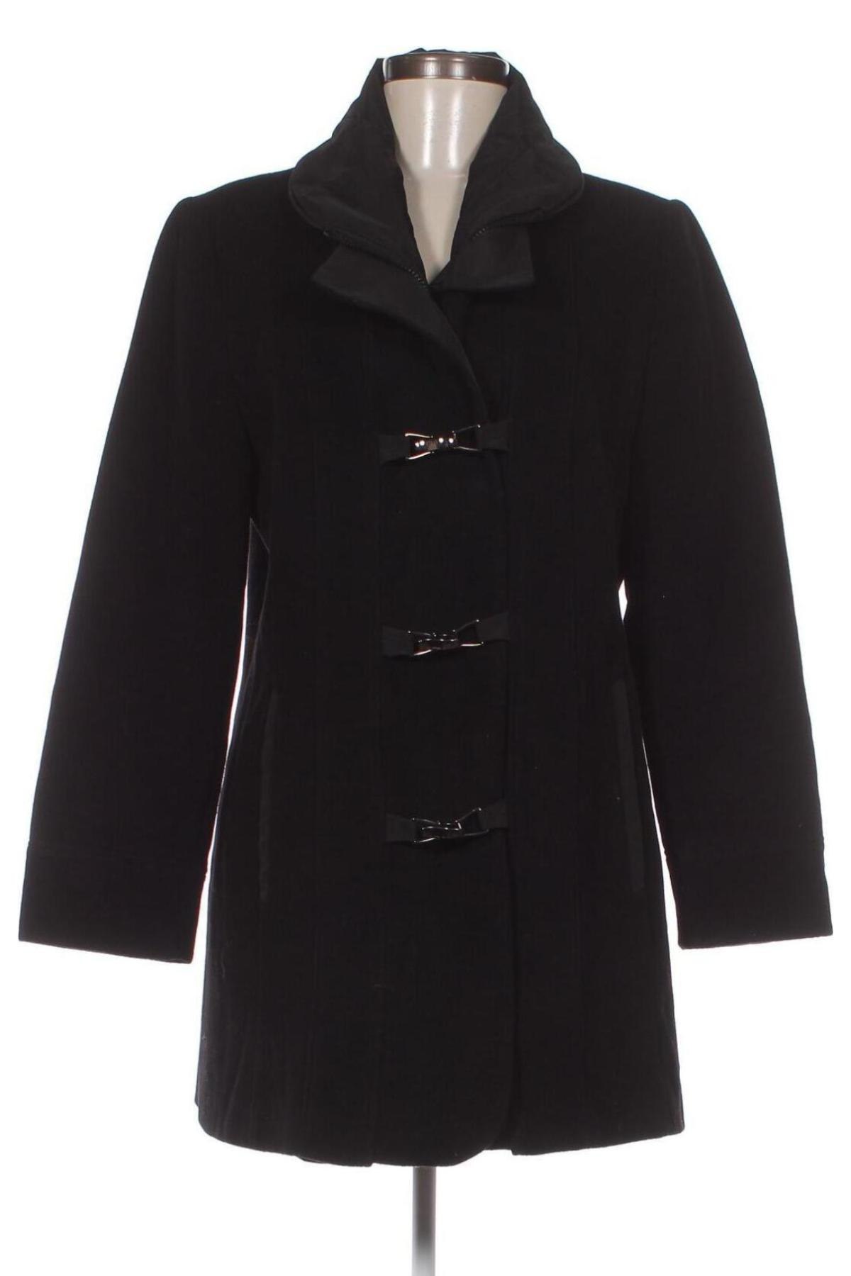 Γυναικείο παλτό Barbara Lebek, Μέγεθος M, Χρώμα Μαύρο, Τιμή 32,71 €