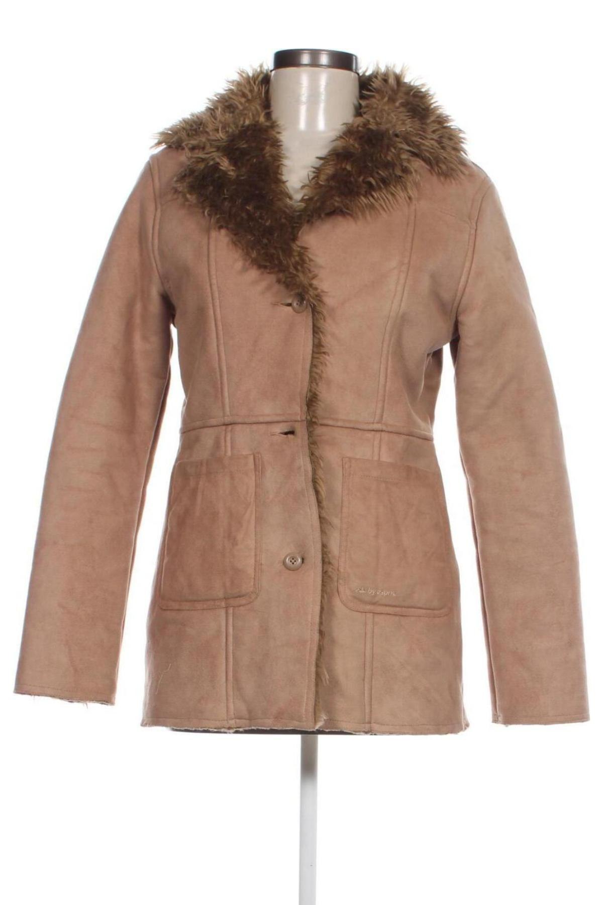 Γυναικείο παλτό Edc By Esprit, Μέγεθος M, Χρώμα Καφέ, Τιμή 19,27 €