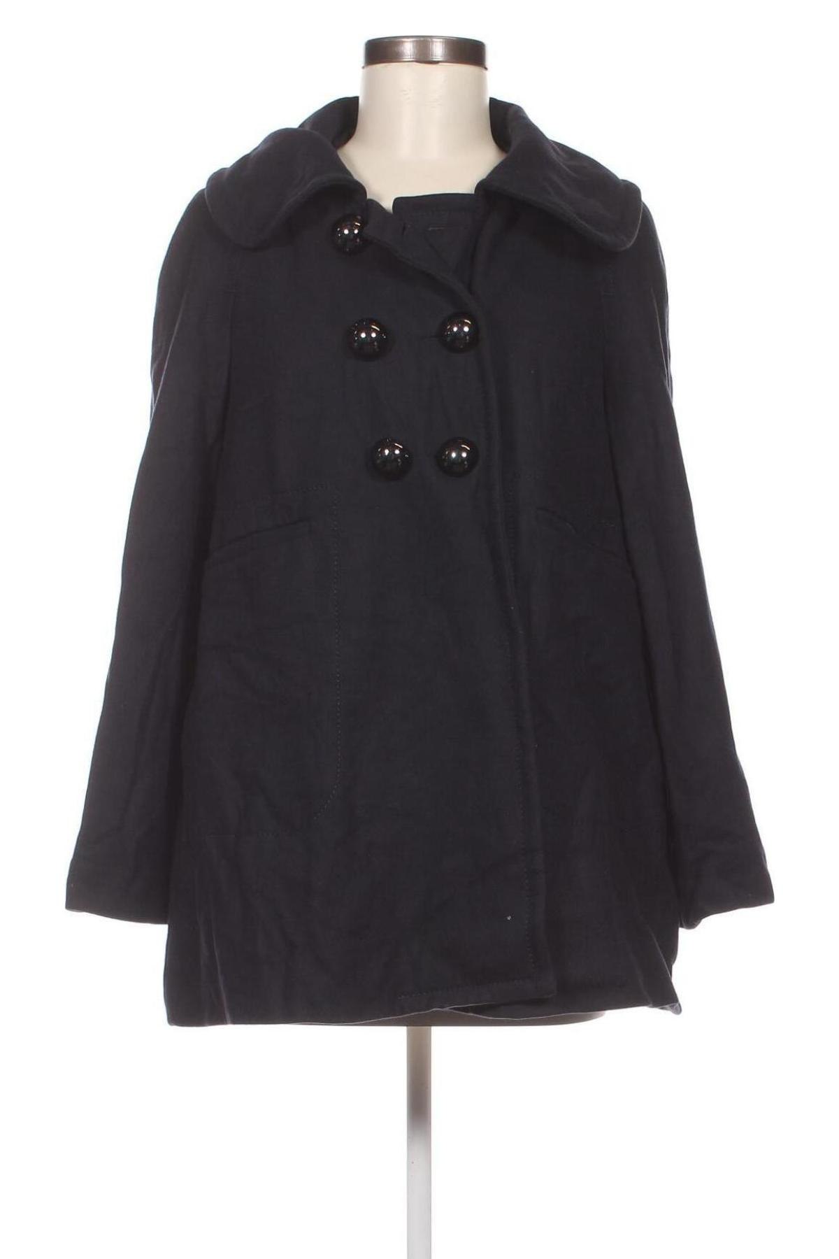 Γυναικείο παλτό French Connection, Μέγεθος M, Χρώμα Μπλέ, Τιμή 27,65 €