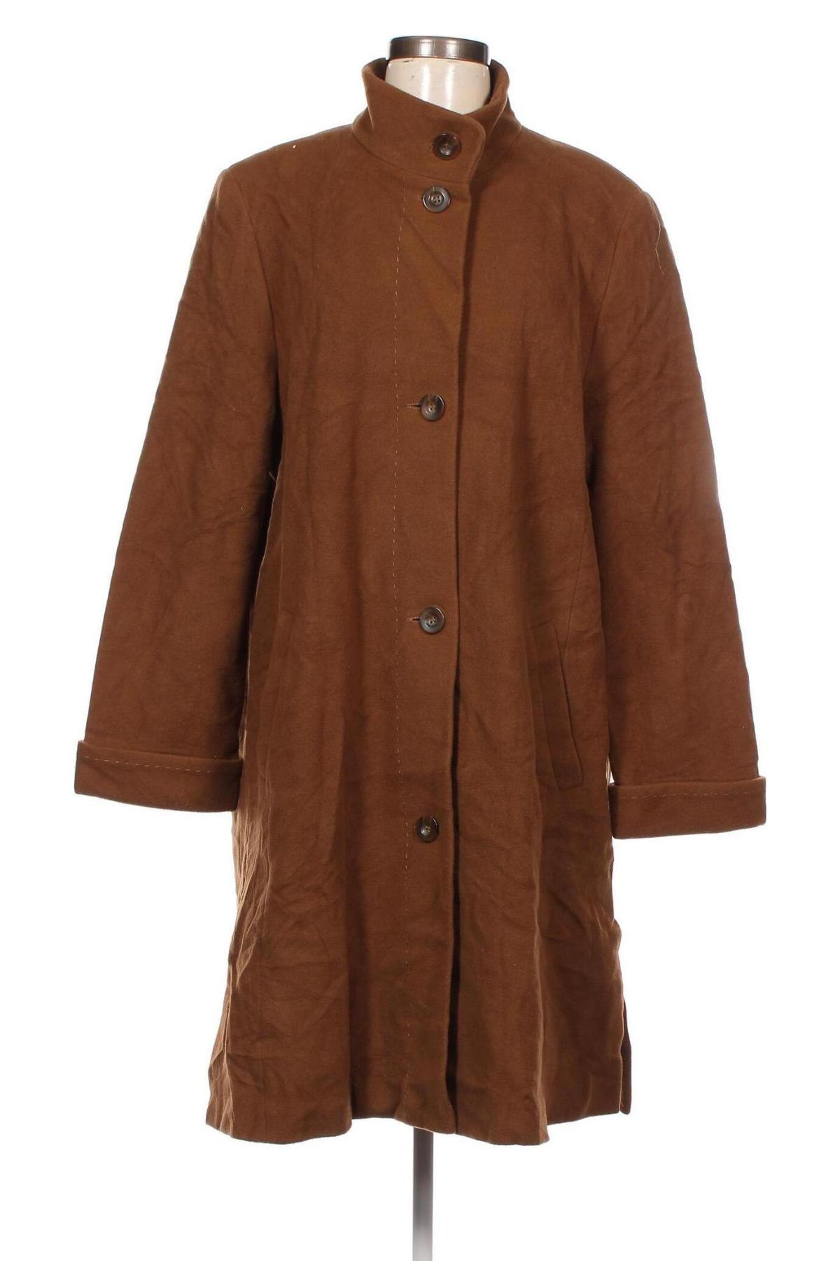 Γυναικείο παλτό Gelco, Μέγεθος L, Χρώμα  Μπέζ, Τιμή 23,17 €