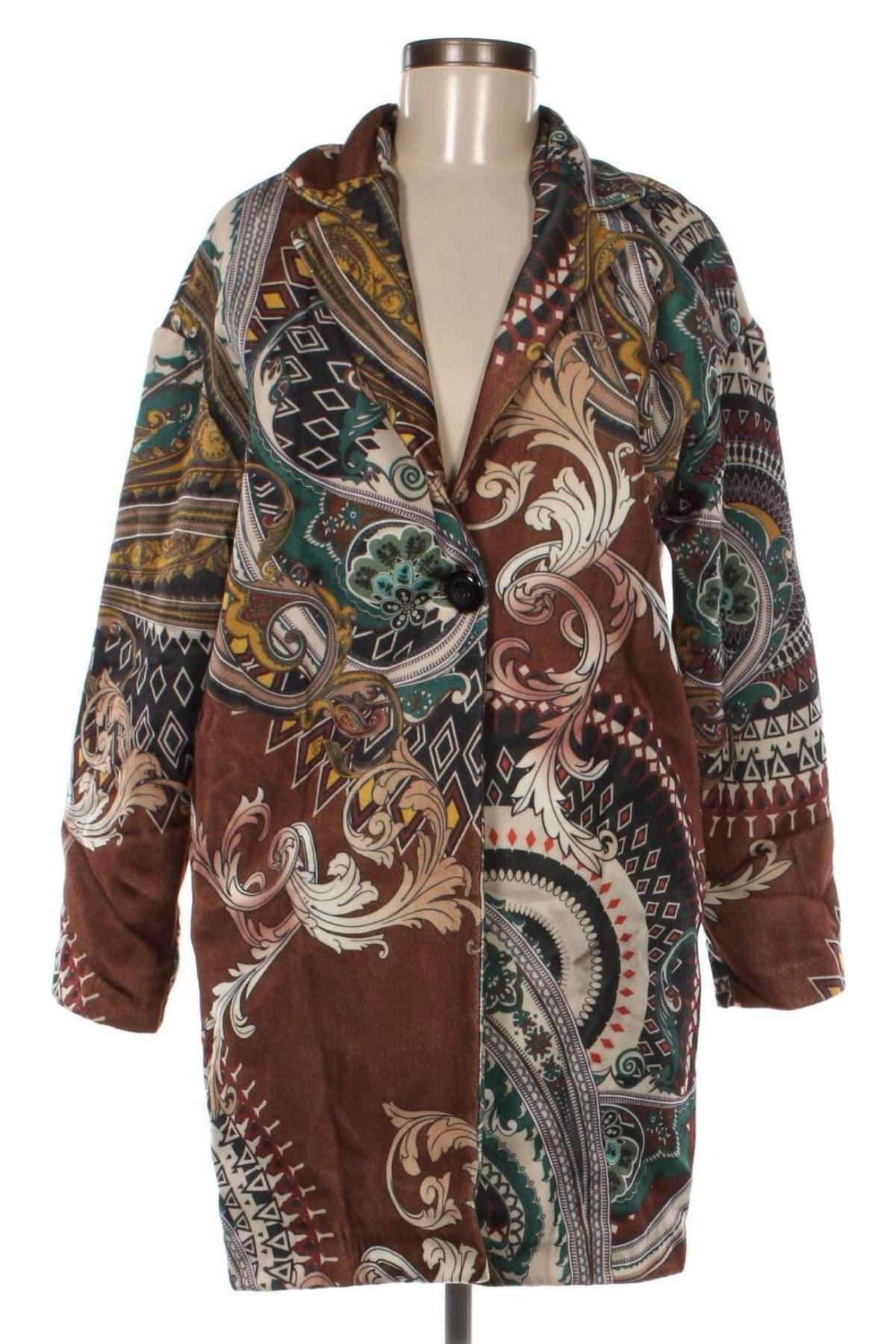 Дамско палто Polita, Размер L, Цвят Многоцветен, Цена 38,64 лв.