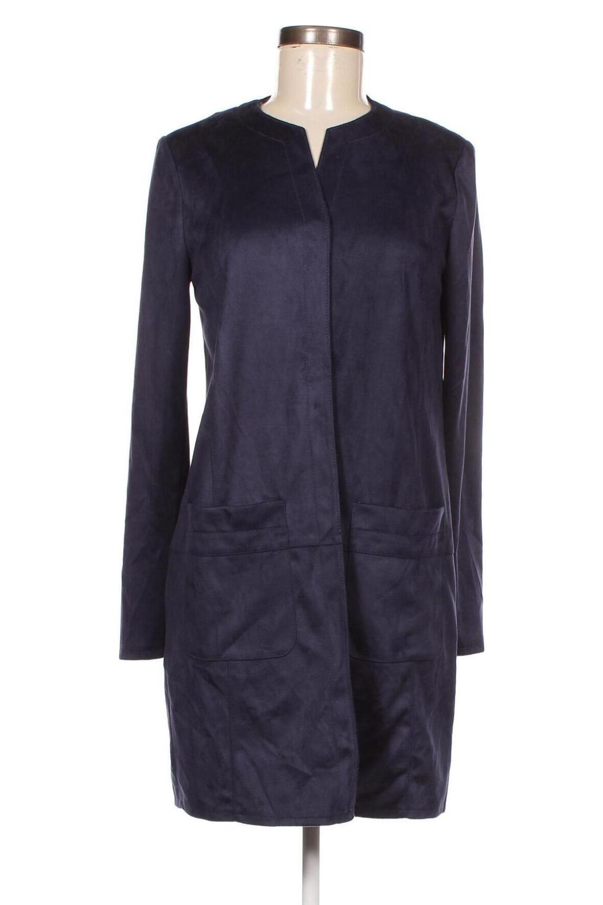 Γυναικείο παλτό S.Oliver, Μέγεθος S, Χρώμα Μπλέ, Τιμή 20,80 €