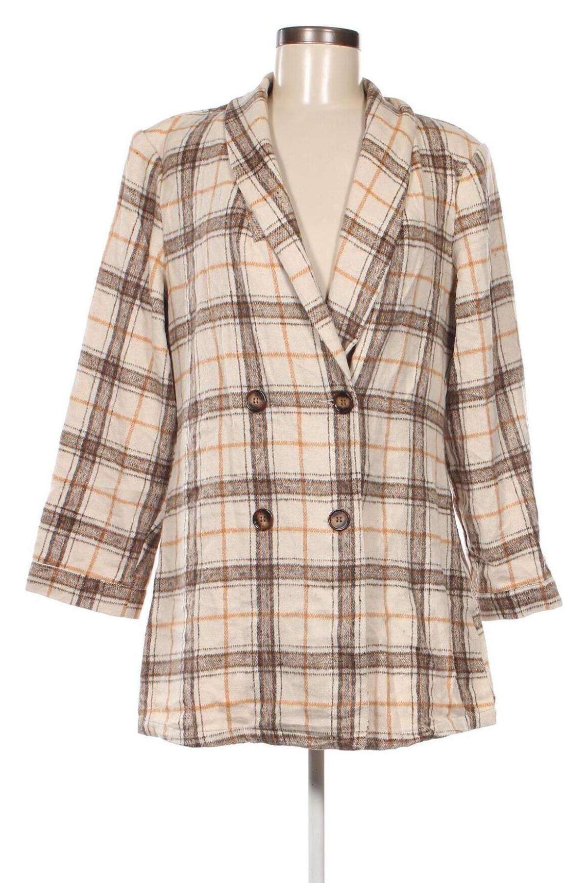 Дамско палто SHEIN, Размер M, Цвят Многоцветен, Цена 32,10 лв.