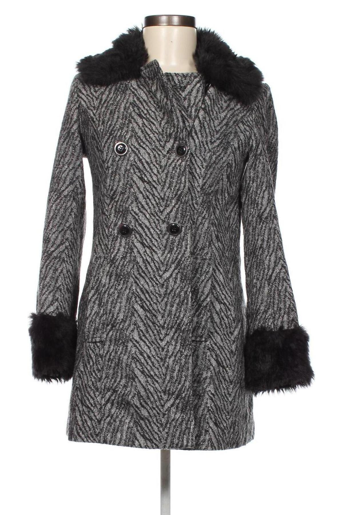 Дамско палто Therapy, Размер XS, Цвят Сив, Цена 22,88 лв.
