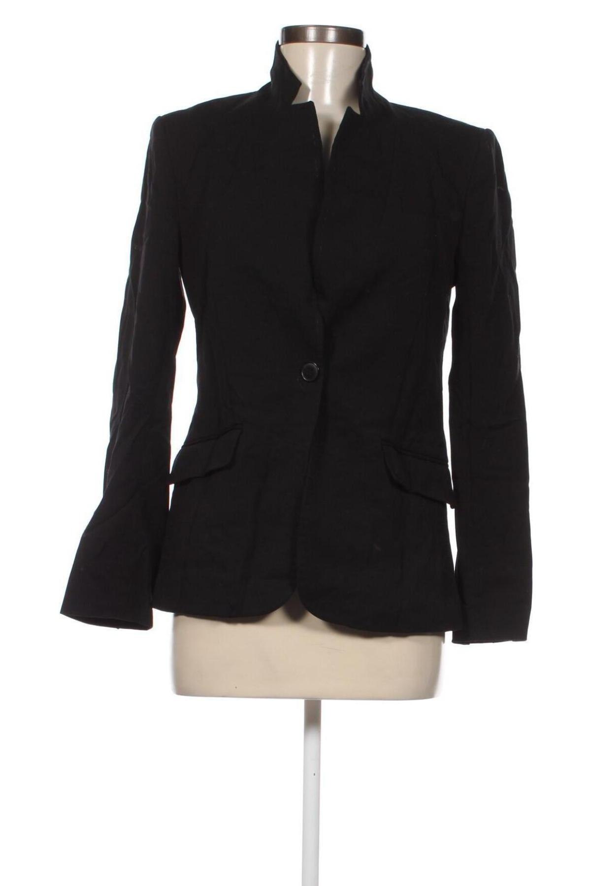 Дамско сако H&M, Размер M, Цвят Черен, Цена 9,24 лв.