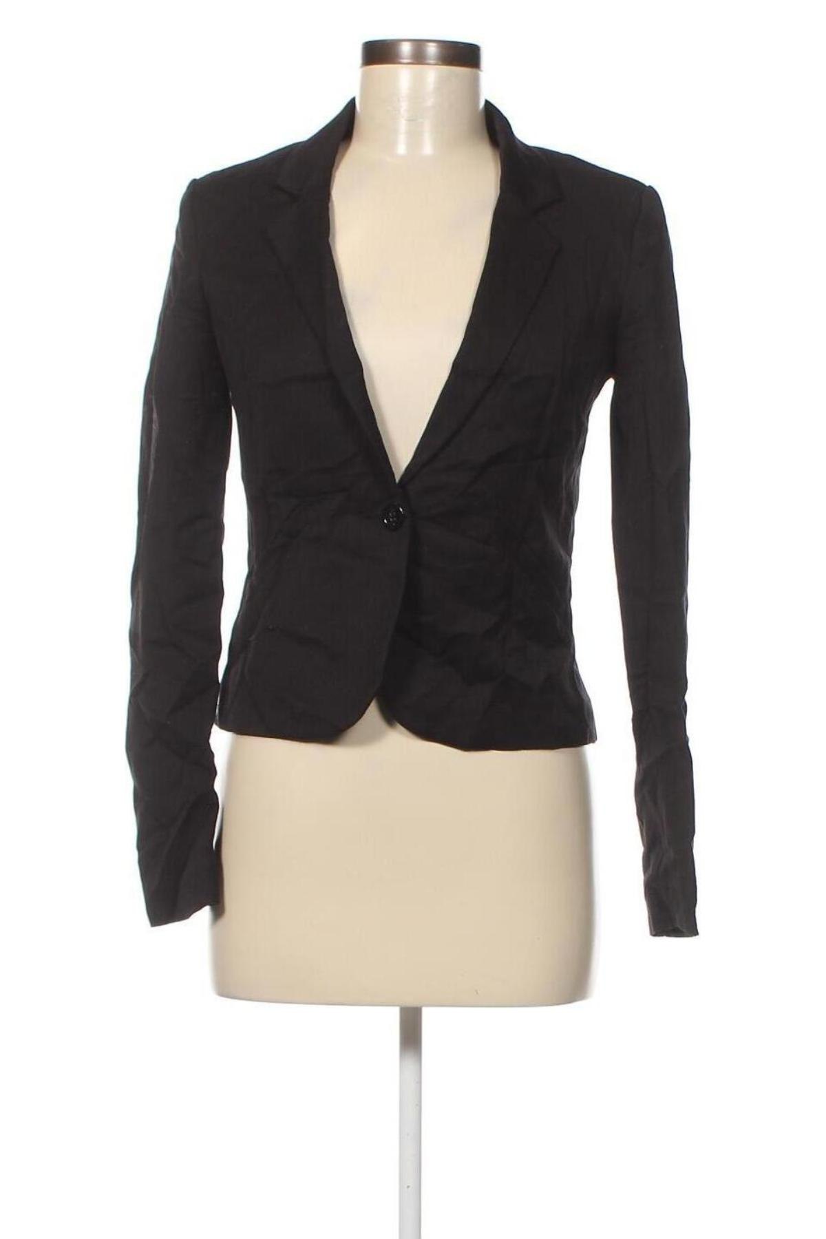 Damen Blazer H&M Divided, Größe S, Farbe Schwarz, Preis 4,90 €