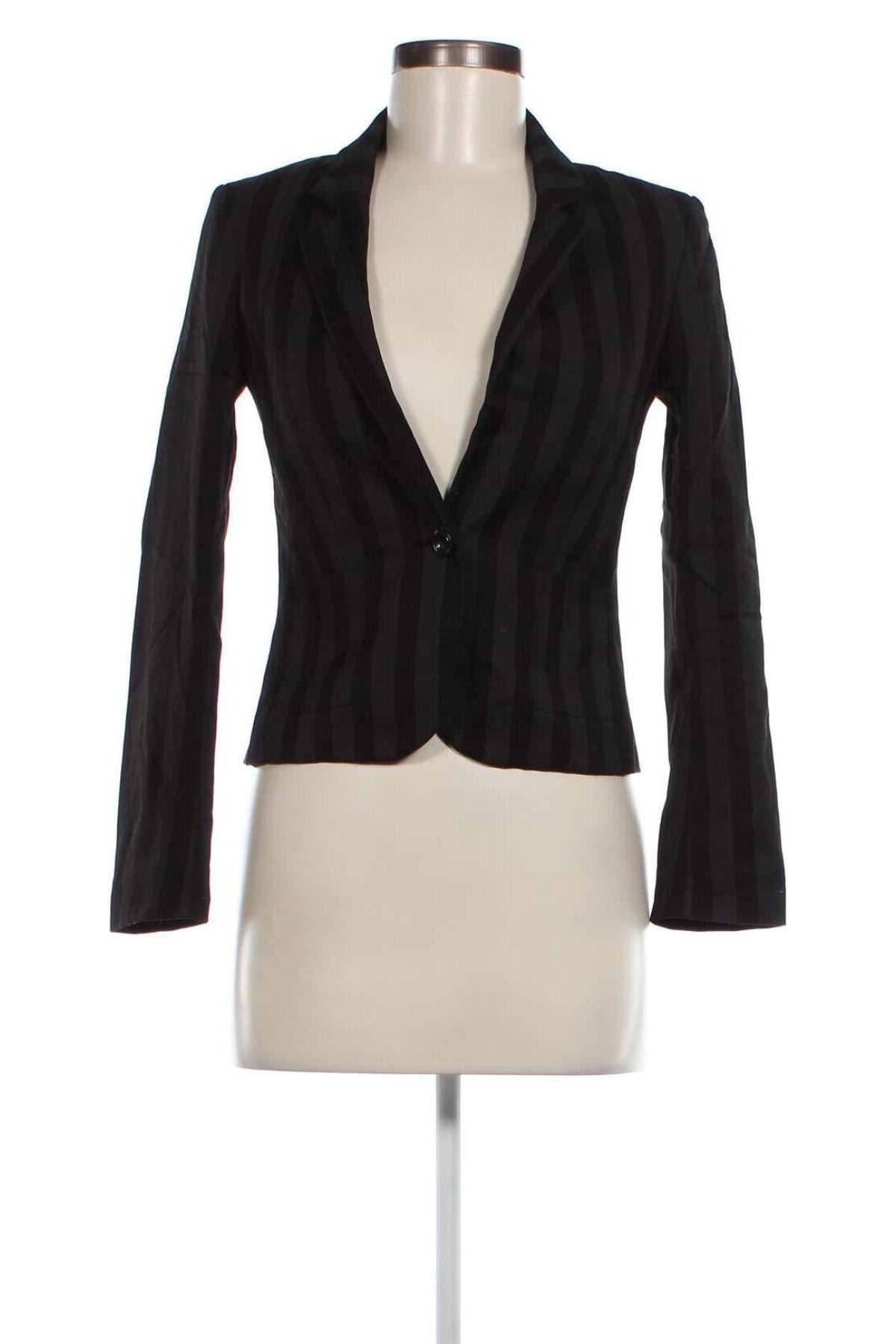 Γυναικείο σακάκι H&M Divided, Μέγεθος XS, Χρώμα Μαύρο, Τιμή 4,90 €