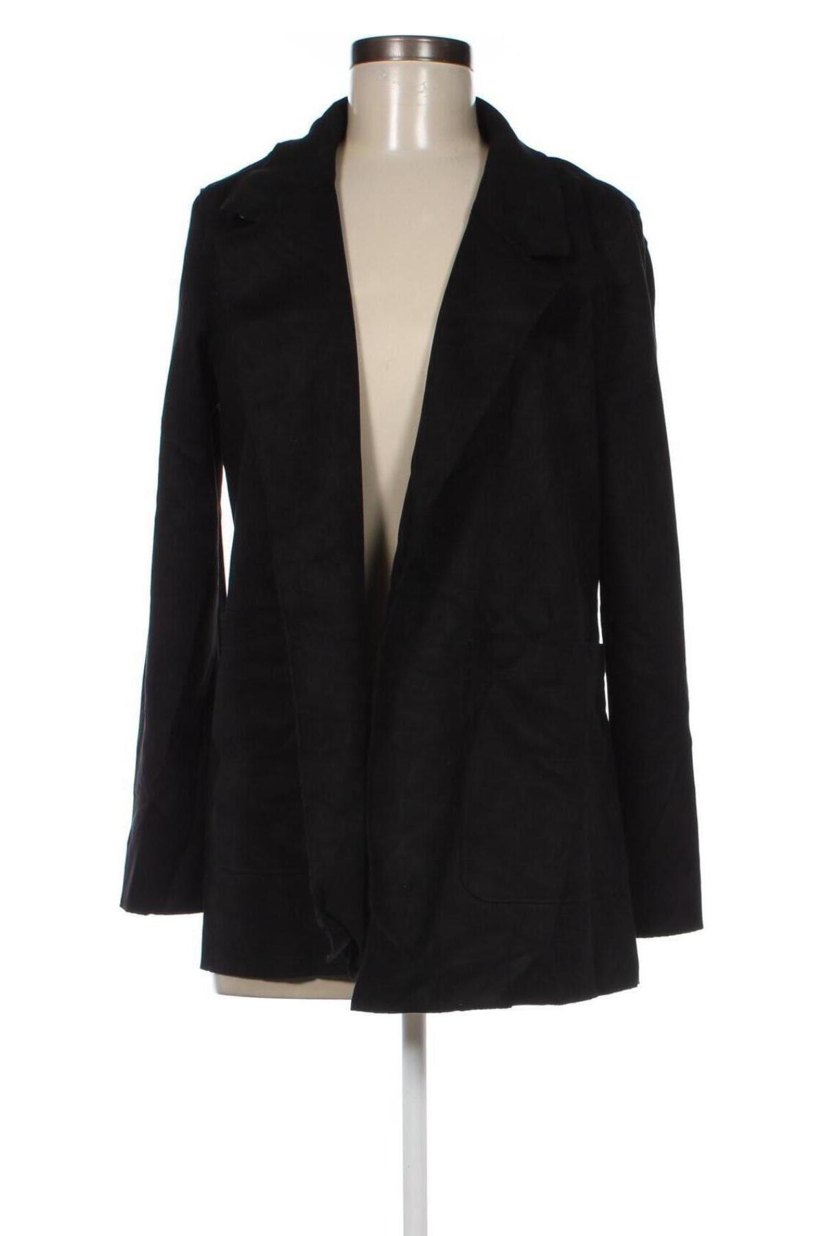 Дамско сако Pull&Bear, Размер S, Цвят Черен, Цена 44,00 лв.