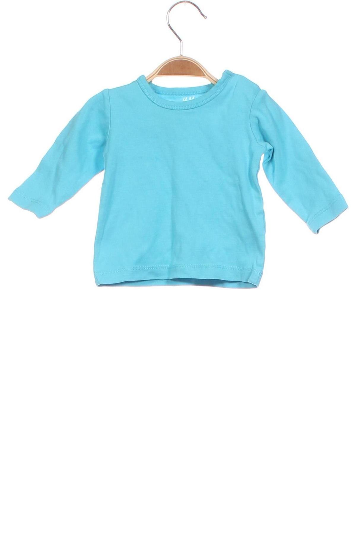 Παιδική μπλούζα H&M, Μέγεθος 2-3m/ 56-62 εκ., Χρώμα Μπλέ, Τιμή 9,22 €