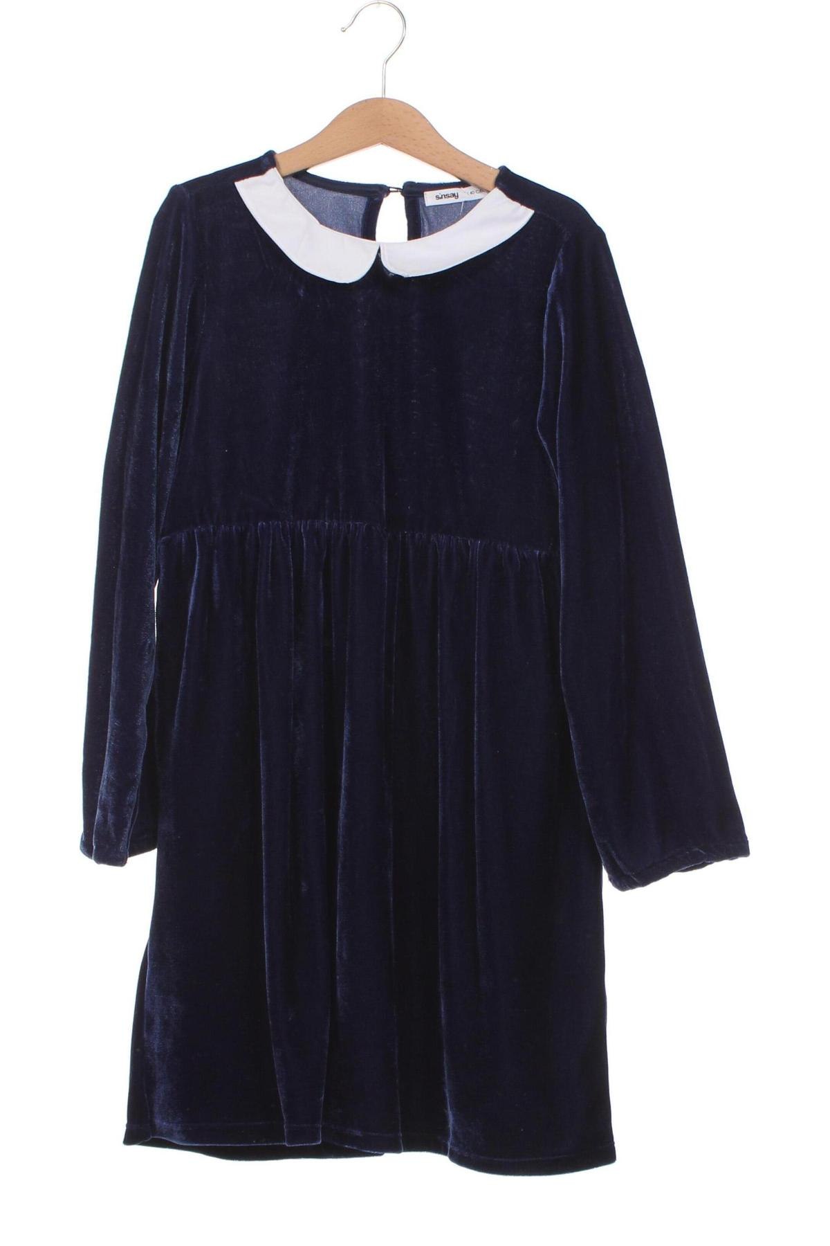 Παιδικό φόρεμα Sinsay, Μέγεθος 9-10y/ 140-146 εκ., Χρώμα Μπλέ, Τιμή 14,09 €