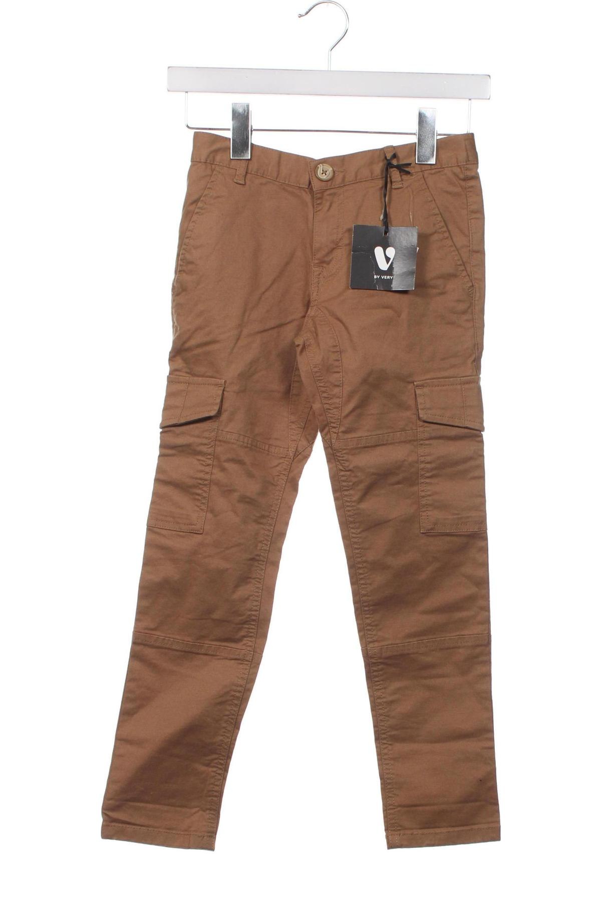 Pantaloni pentru copii V by Very, Mărime 8-9y/ 134-140 cm, Culoare Maro, Preț 44,82 Lei