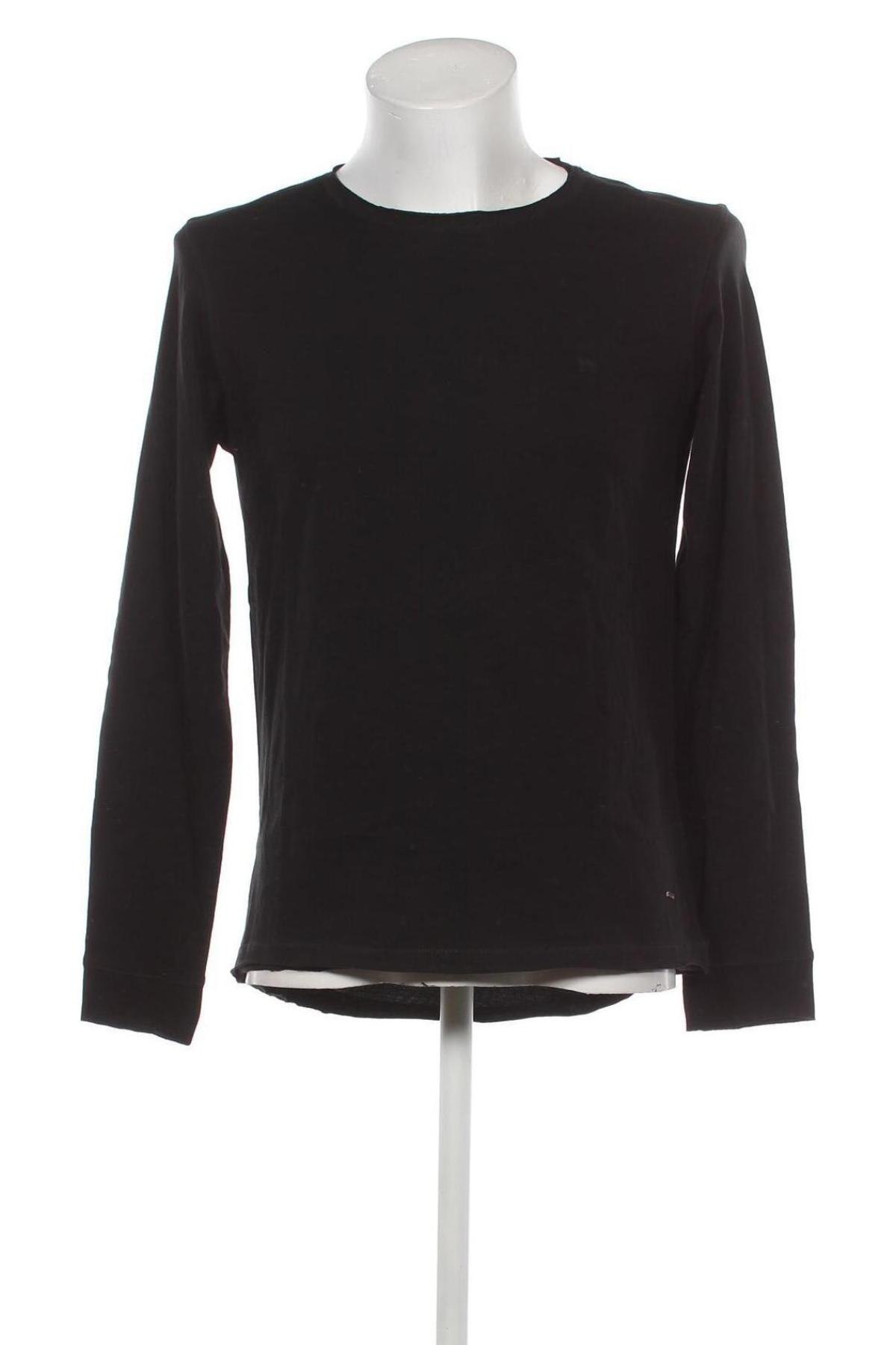Ανδρική μπλούζα Emilio Adani, Μέγεθος M, Χρώμα Μαύρο, Τιμή 7,77 €