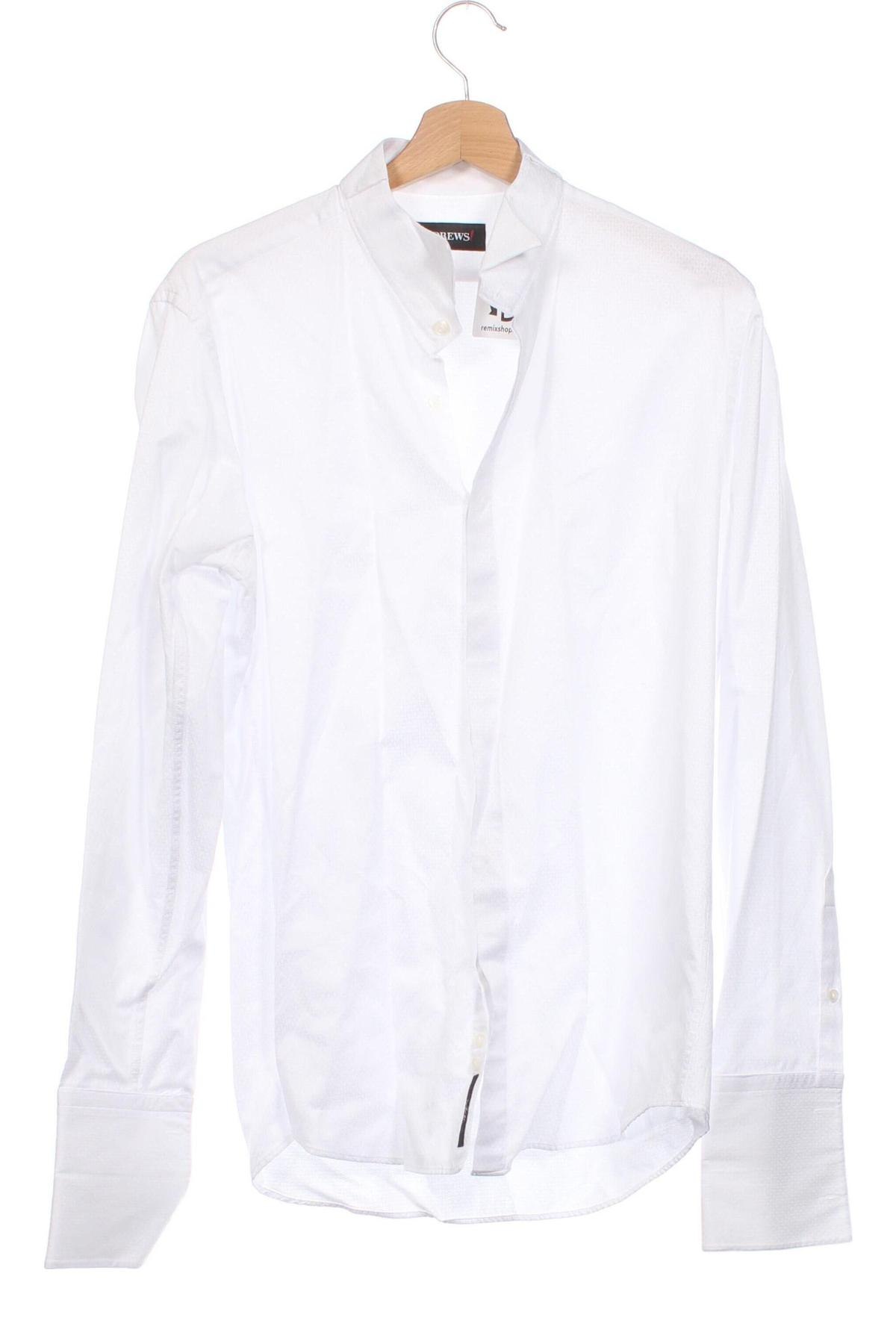 Ανδρικό πουκάμισο Andrews, Μέγεθος L, Χρώμα Λευκό, Τιμή 30,18 €