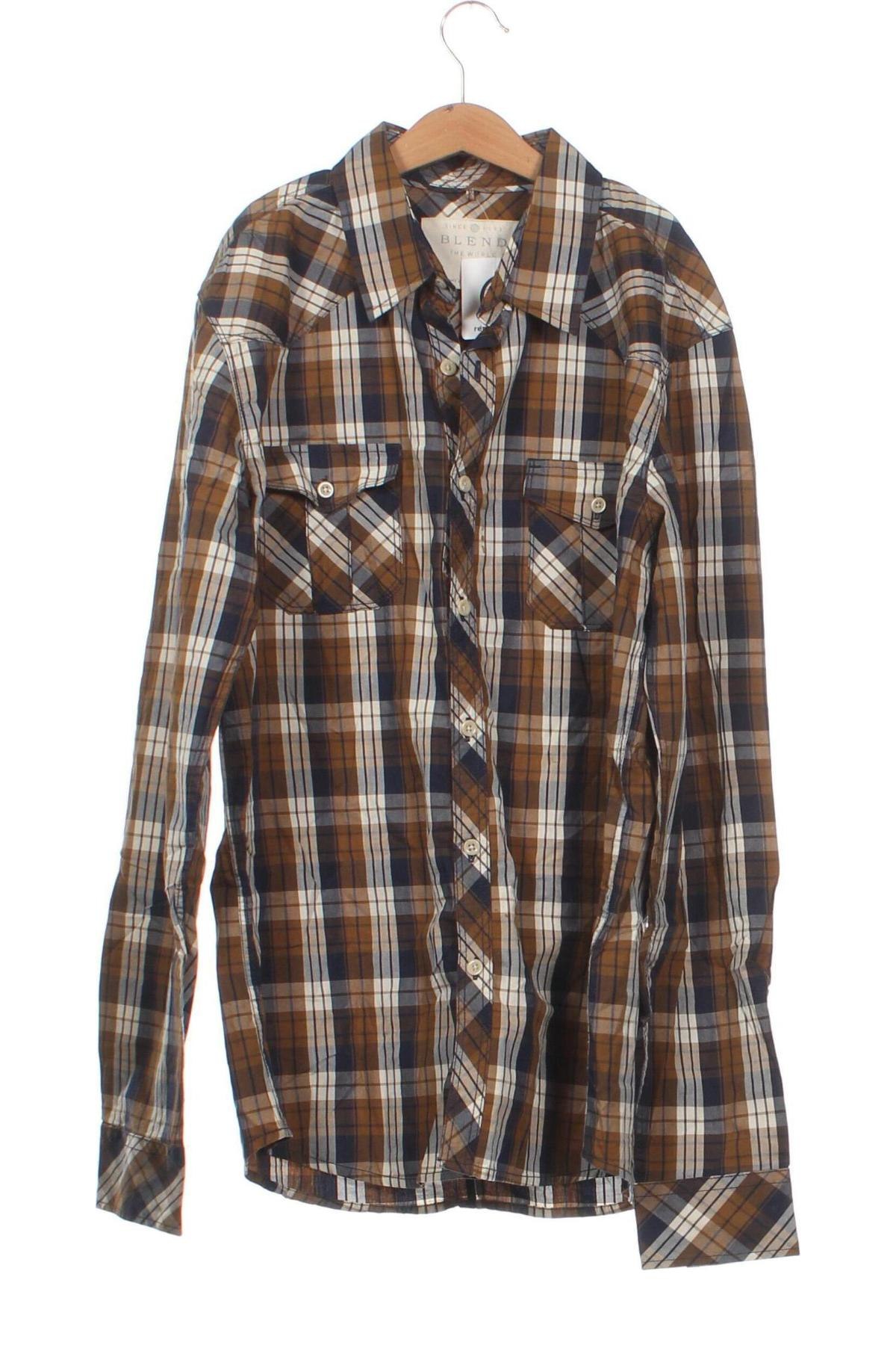 Ανδρικό πουκάμισο Blend, Μέγεθος S, Χρώμα Πολύχρωμο, Τιμή 2,38 €