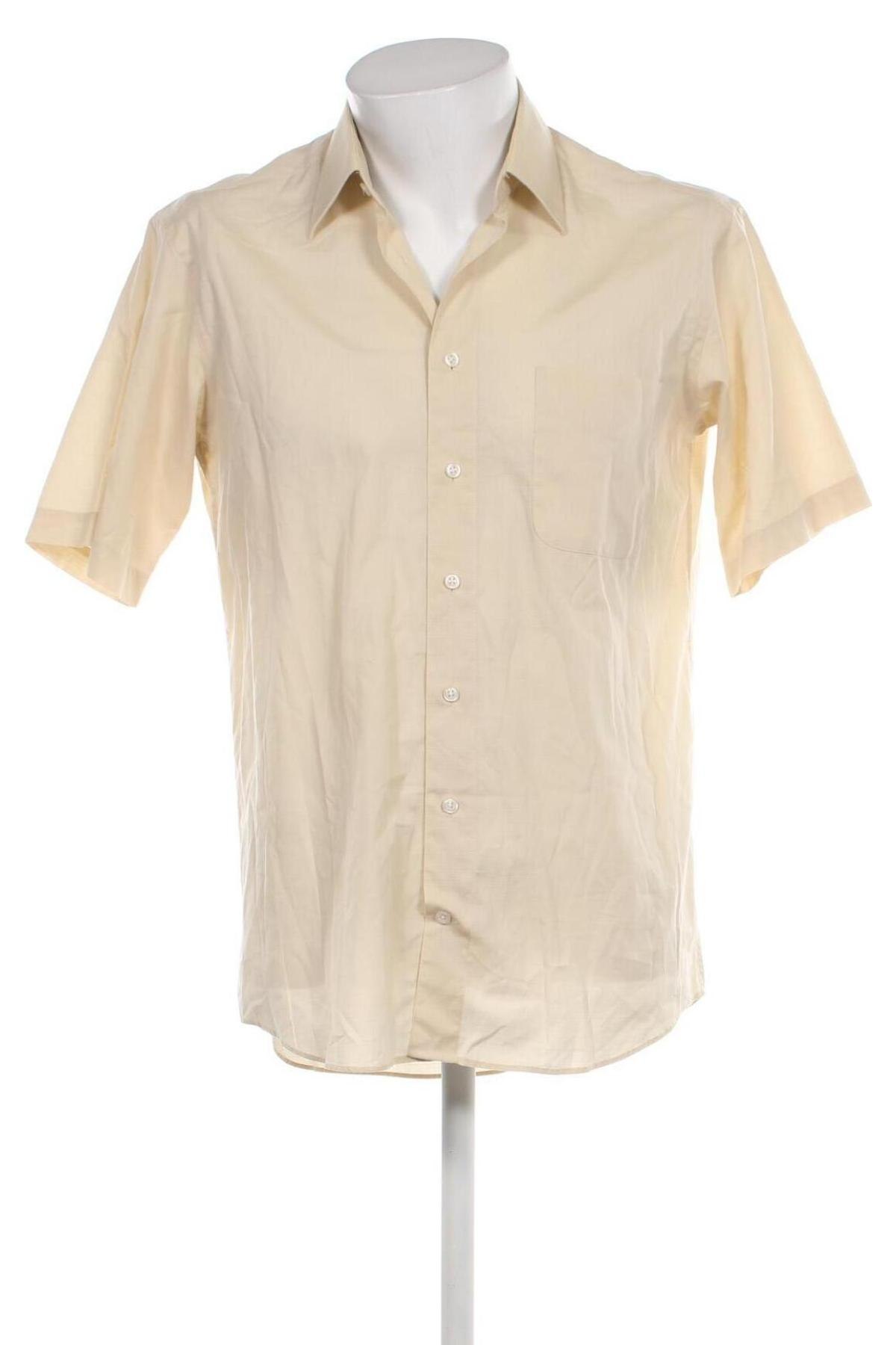 Ανδρικό πουκάμισο Canda, Μέγεθος M, Χρώμα Κίτρινο, Τιμή 23,66 €