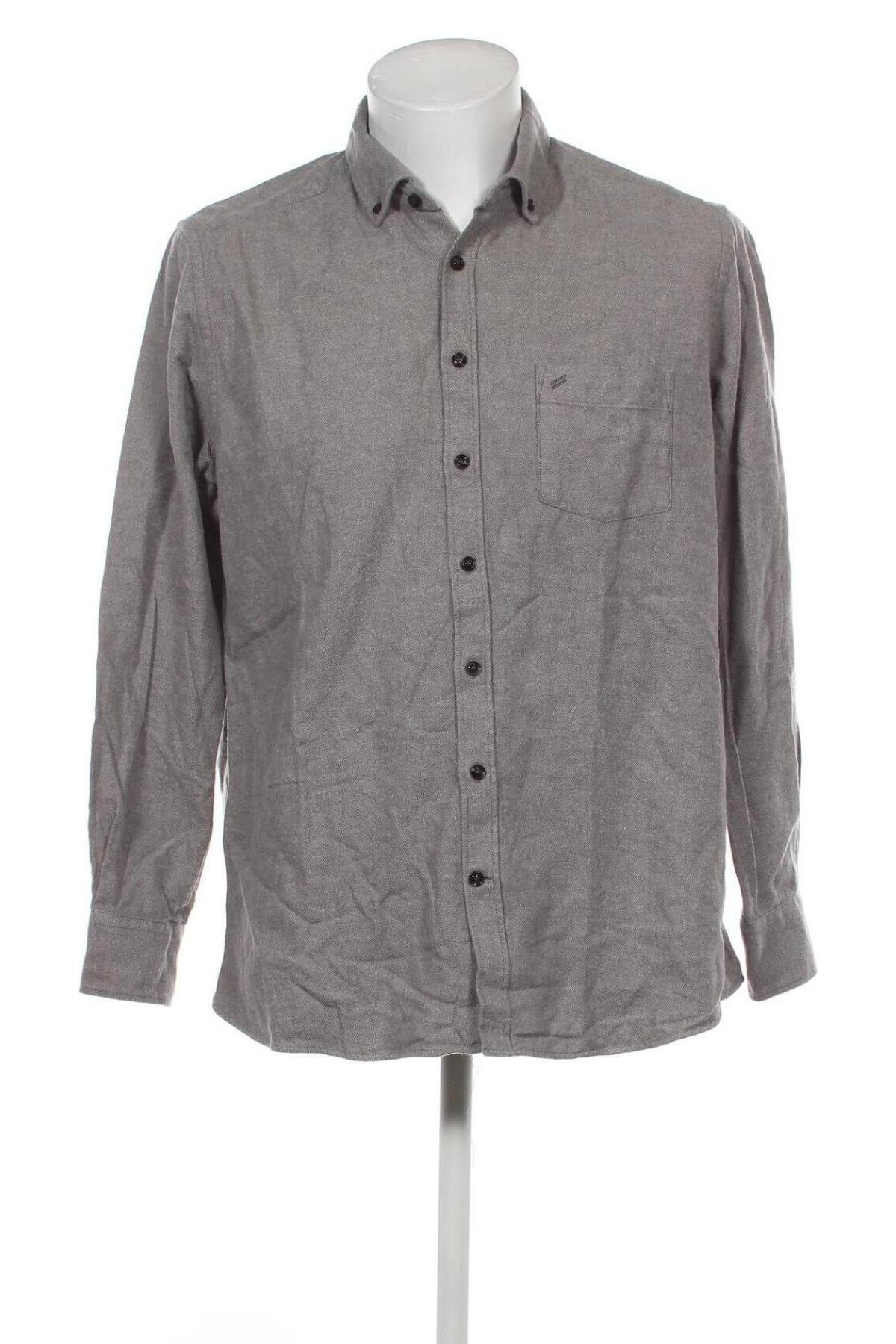 Мъжка риза Daniel Hechter, Размер L, Цвят Сив, Цена 150,00 лв.