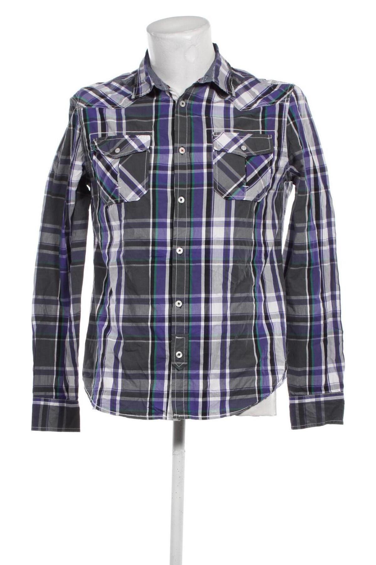 Ανδρικό πουκάμισο Digginchd By Clockhouse, Μέγεθος L, Χρώμα Πολύχρωμο, Τιμή 16,08 €