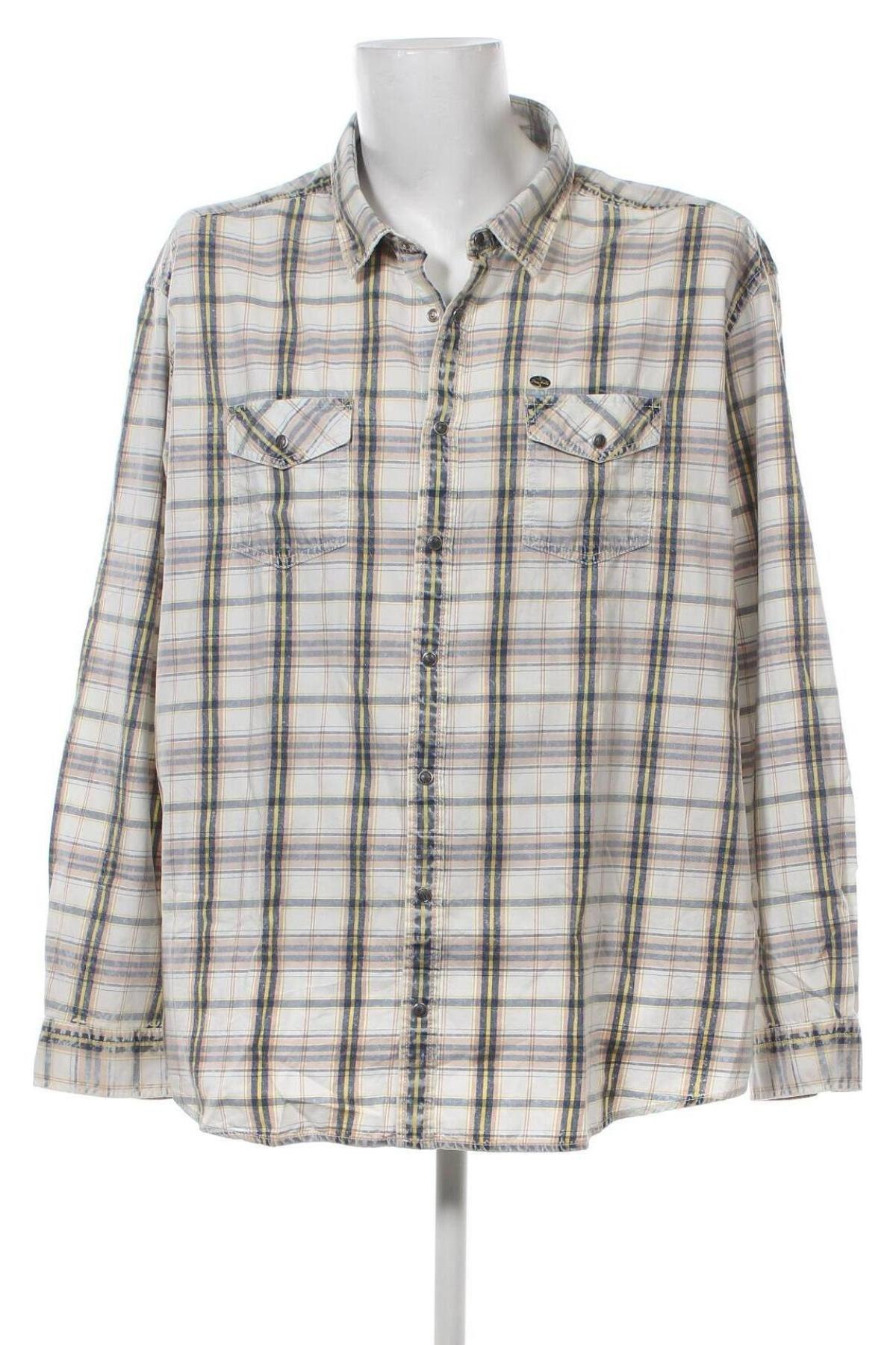 Ανδρικό πουκάμισο Engbers, Μέγεθος 5XL, Χρώμα Πολύχρωμο, Τιμή 12,06 €