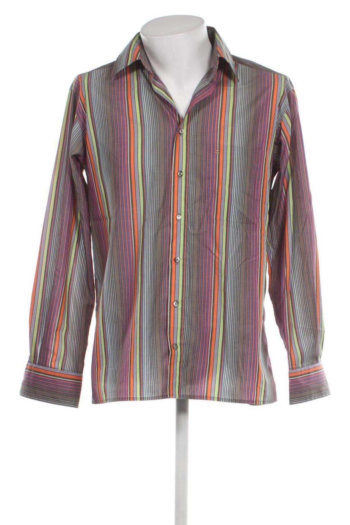 Ανδρικό πουκάμισο Eterna, Μέγεθος M, Χρώμα Πολύχρωμο, Τιμή 5,07 €