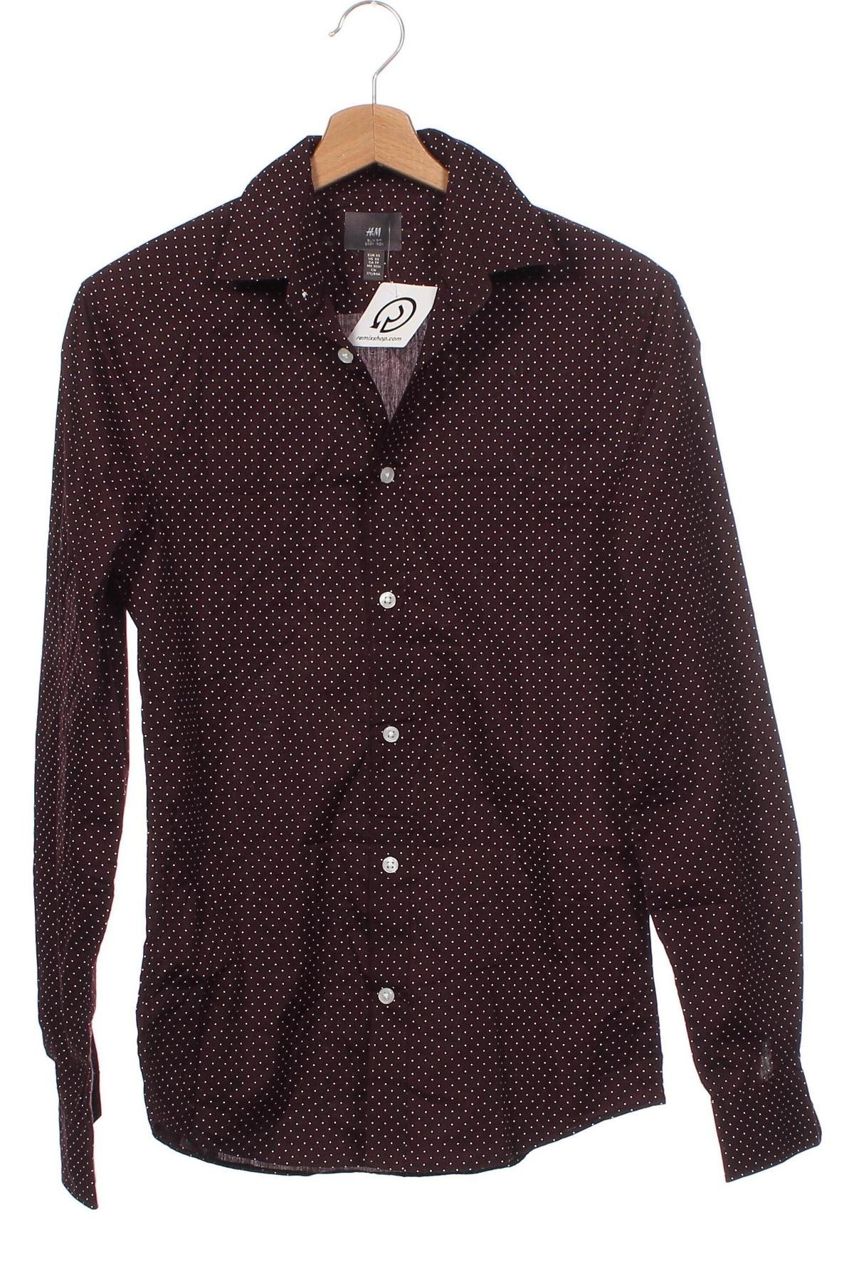 Ανδρικό πουκάμισο H&M, Μέγεθος XS, Χρώμα Πολύχρωμο, Τιμή 8,07 €