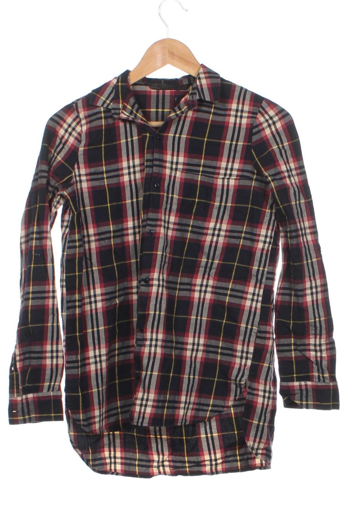Γυναικείο πουκάμισο Zara, Μέγεθος XS, Χρώμα Πολύχρωμο, Τιμή 2,97 €