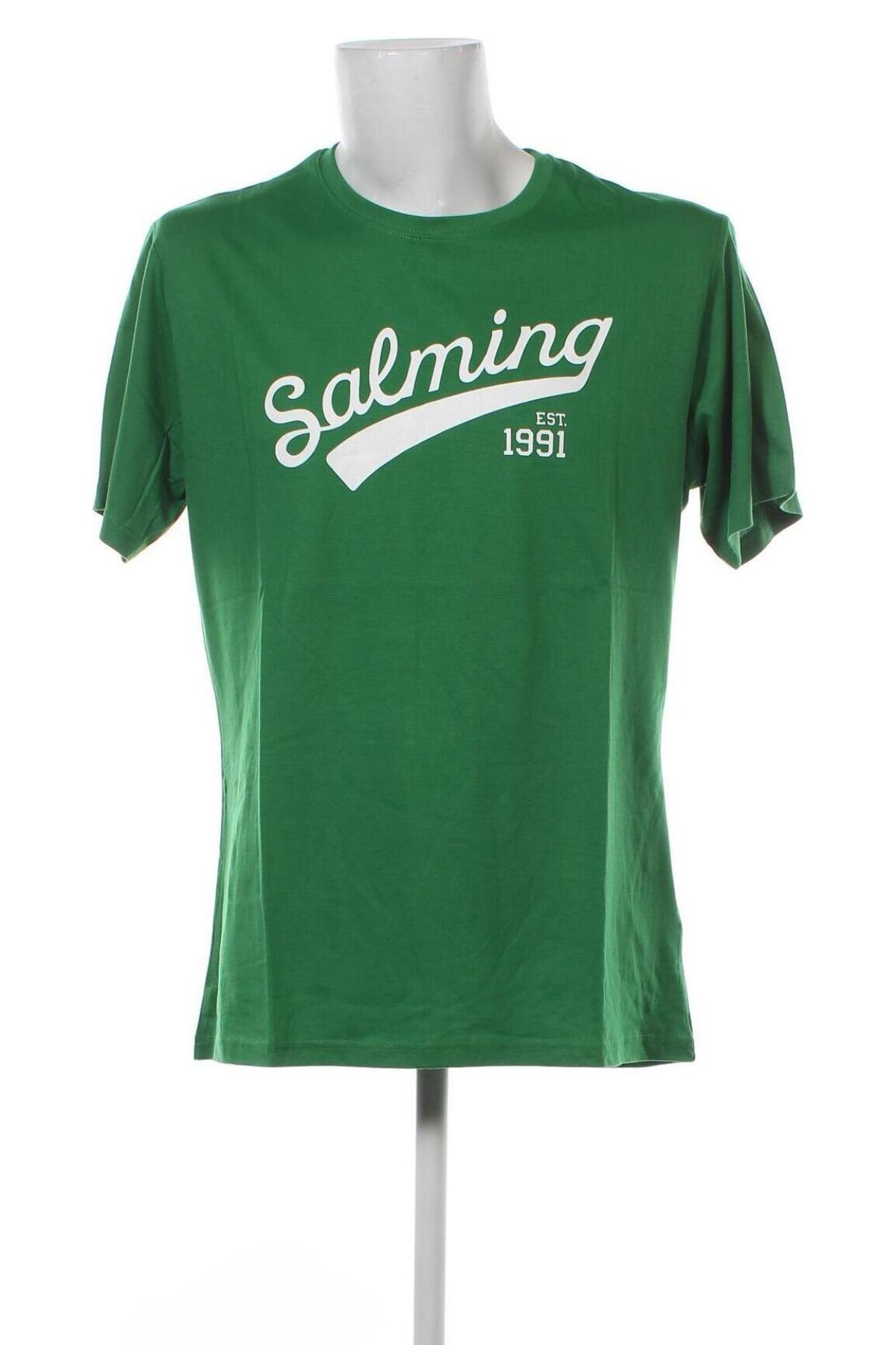 Tricou de bărbați Salming, Mărime XL, Culoare Verde, Preț 95,39 Lei