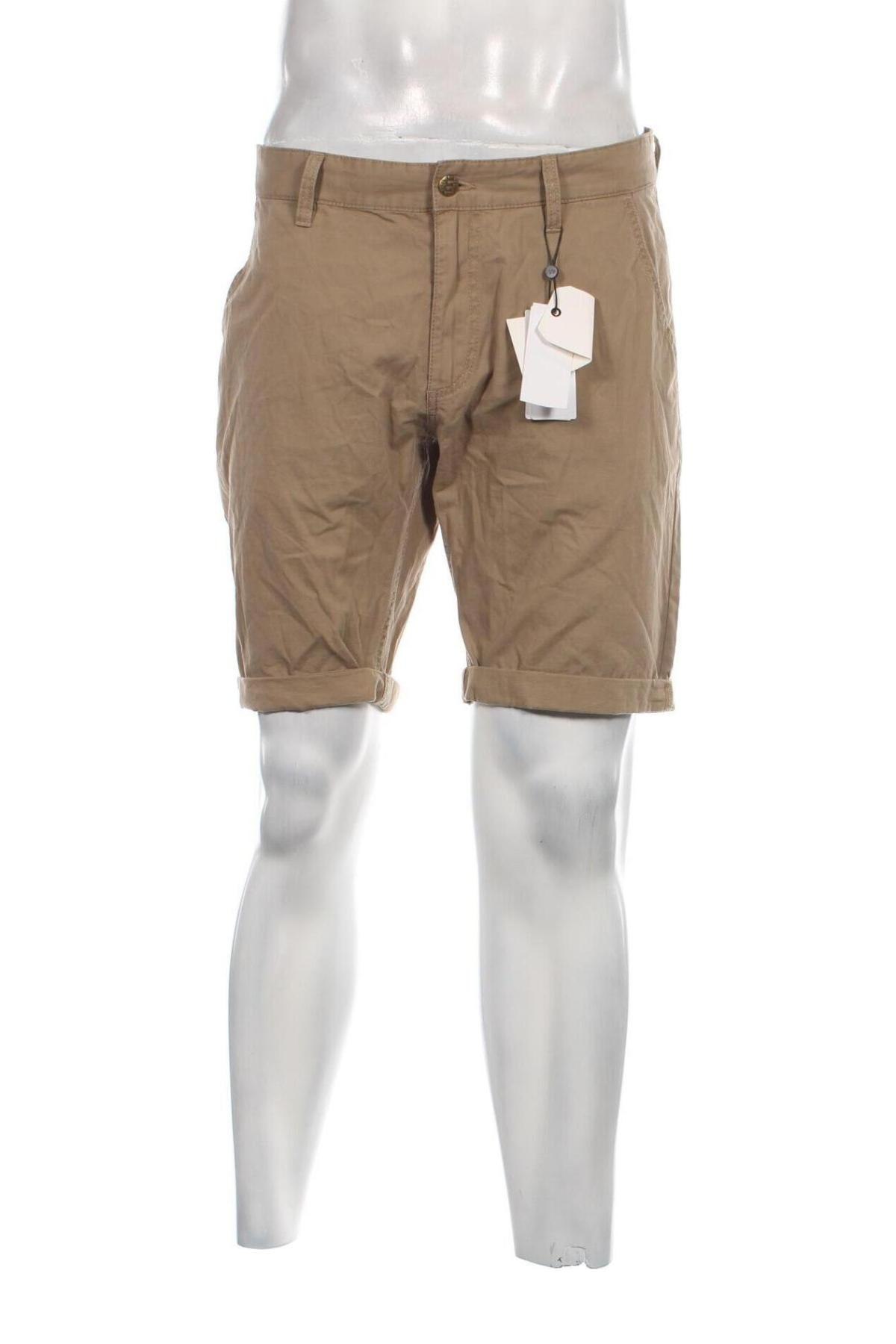 Мъжки къс панталон Q/S by S.Oliver, Размер L, Цвят Бежов, Цена 58,00 лв.