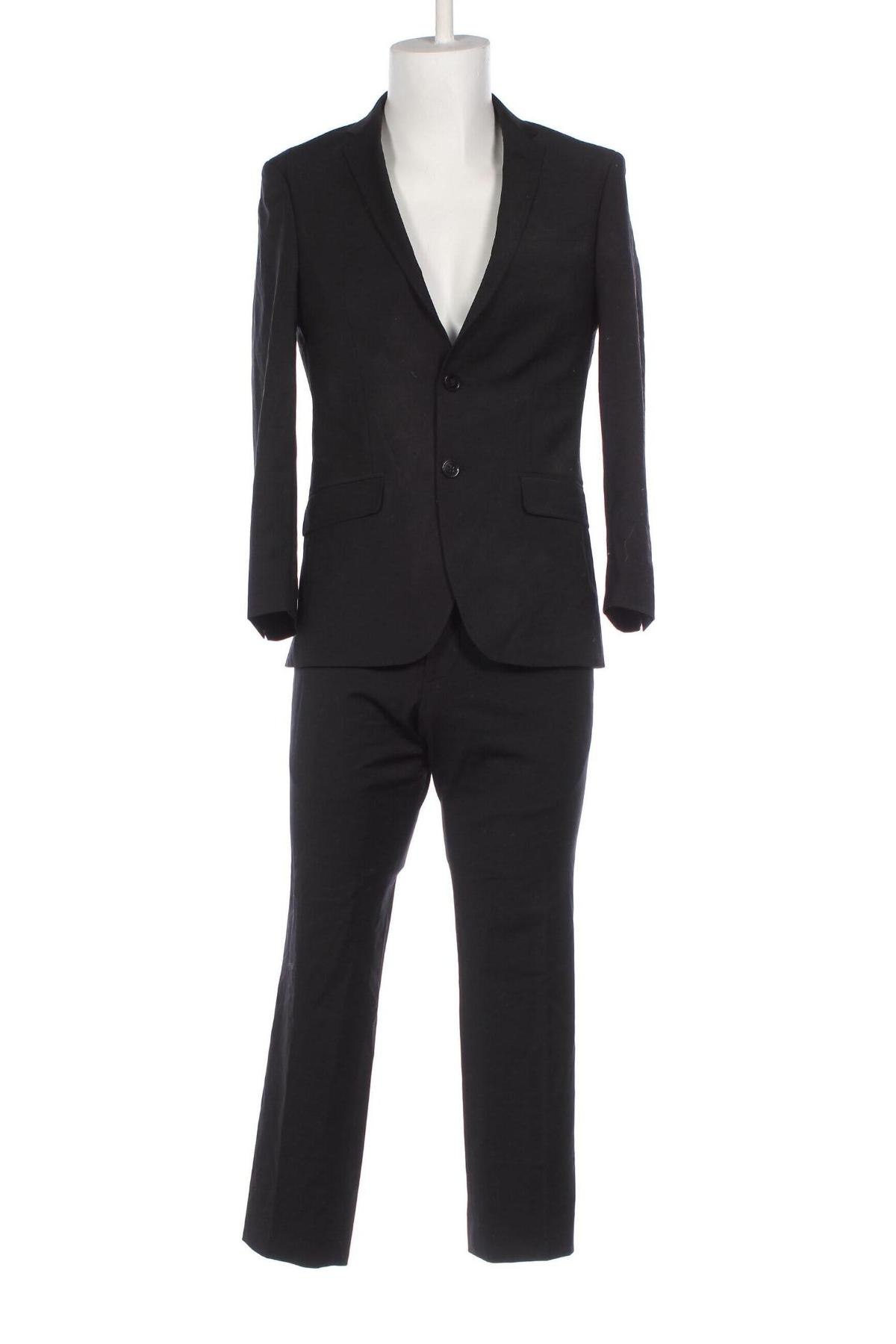 Pánský oblek  Bertoni, Velikost M, Barva Černá, Cena  1 546,00 Kč
