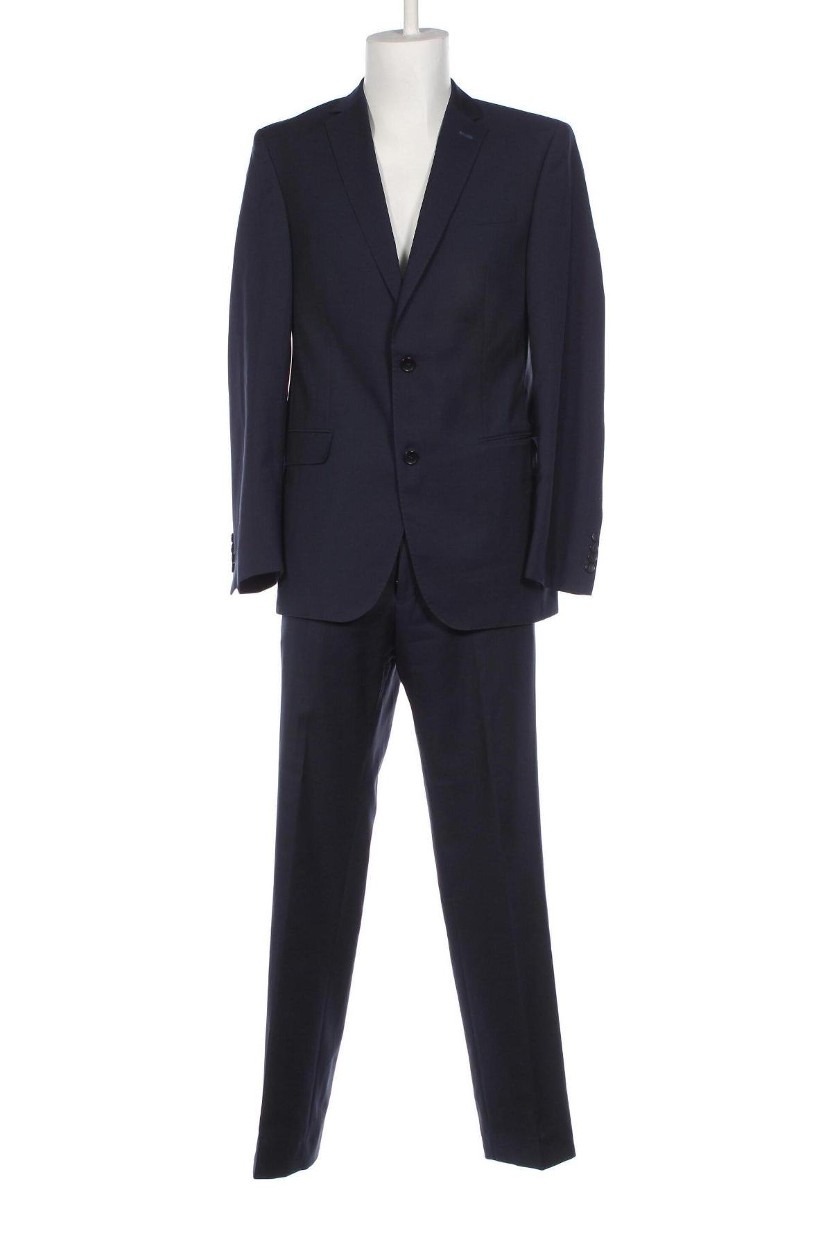 Ανδρικό κοστούμι Carl Gross, Μέγεθος L, Χρώμα Μπλέ, Τιμή 60,00 €