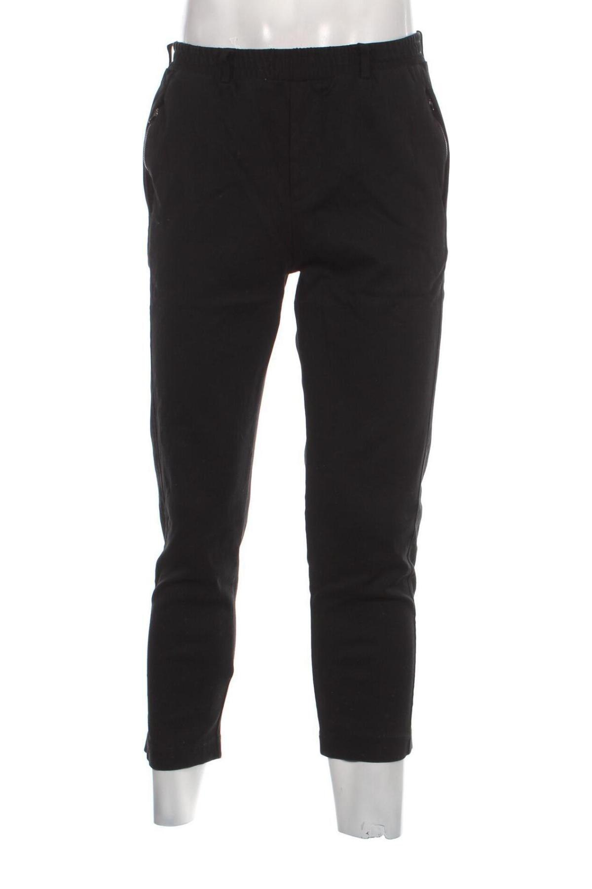 Мъжки панталон Anerkjendt, Размер M, Цвят Черен, Цена 12,32 лв.