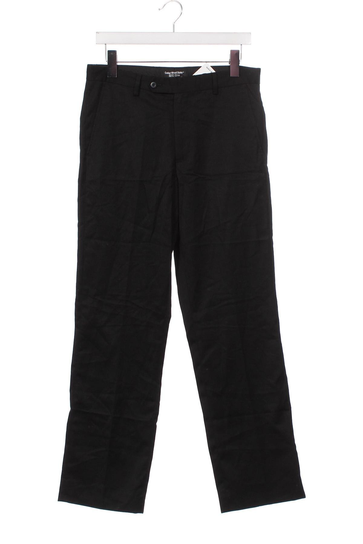 Pantaloni de bărbați CedarWood State, Mărime S, Culoare Negru, Preț 17,17 Lei