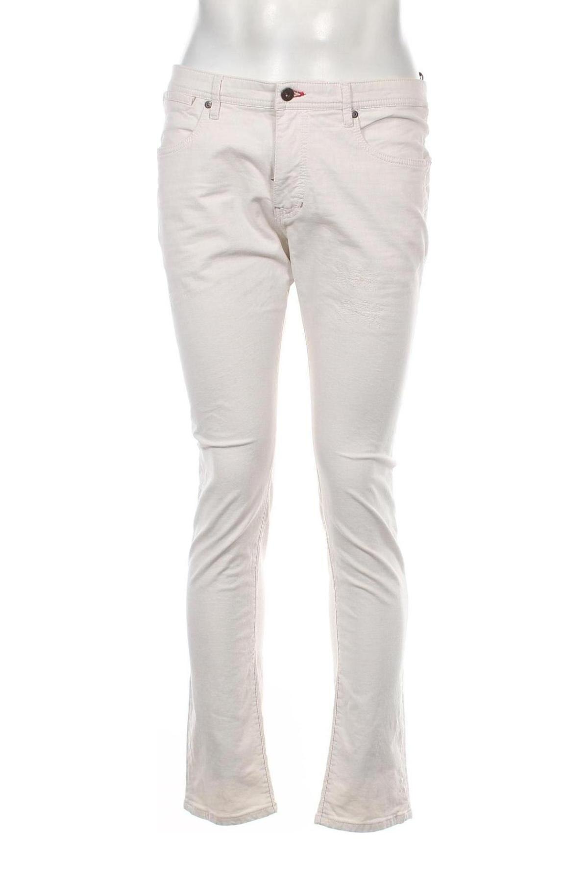 Мъжки панталон Cinque, Размер L, Цвят Бял, Цена 22,44 лв.