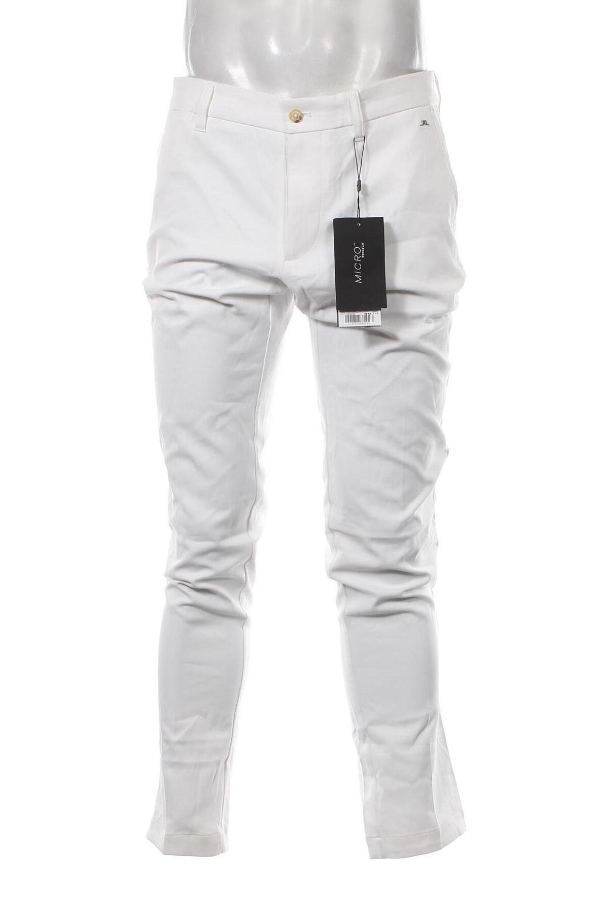 Ανδρικό παντελόνι J.Lindeberg, Μέγεθος L, Χρώμα Λευκό, Τιμή 23,63 €