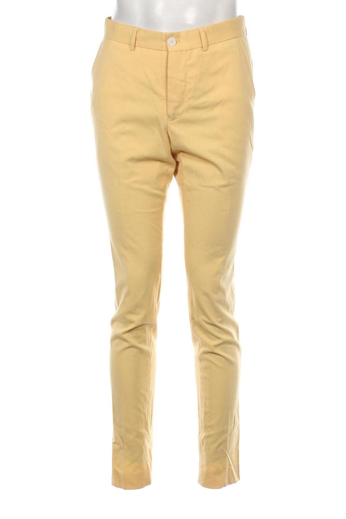 Pantaloni de bărbați Lindbergh, Mărime S, Culoare Galben, Preț 52,11 Lei