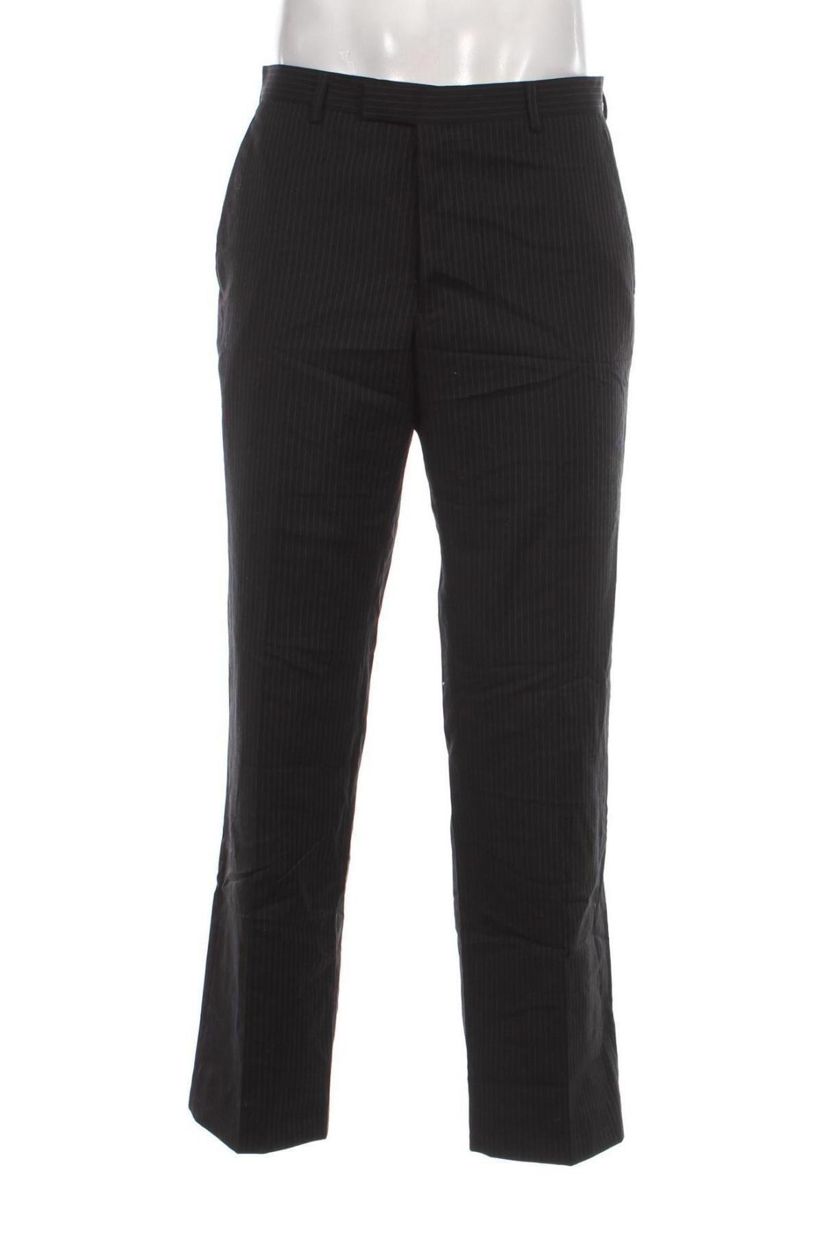 Мъжки панталон Marks & Spencer Autograph, Размер M, Цвят Черен, Цена 11,00 лв.