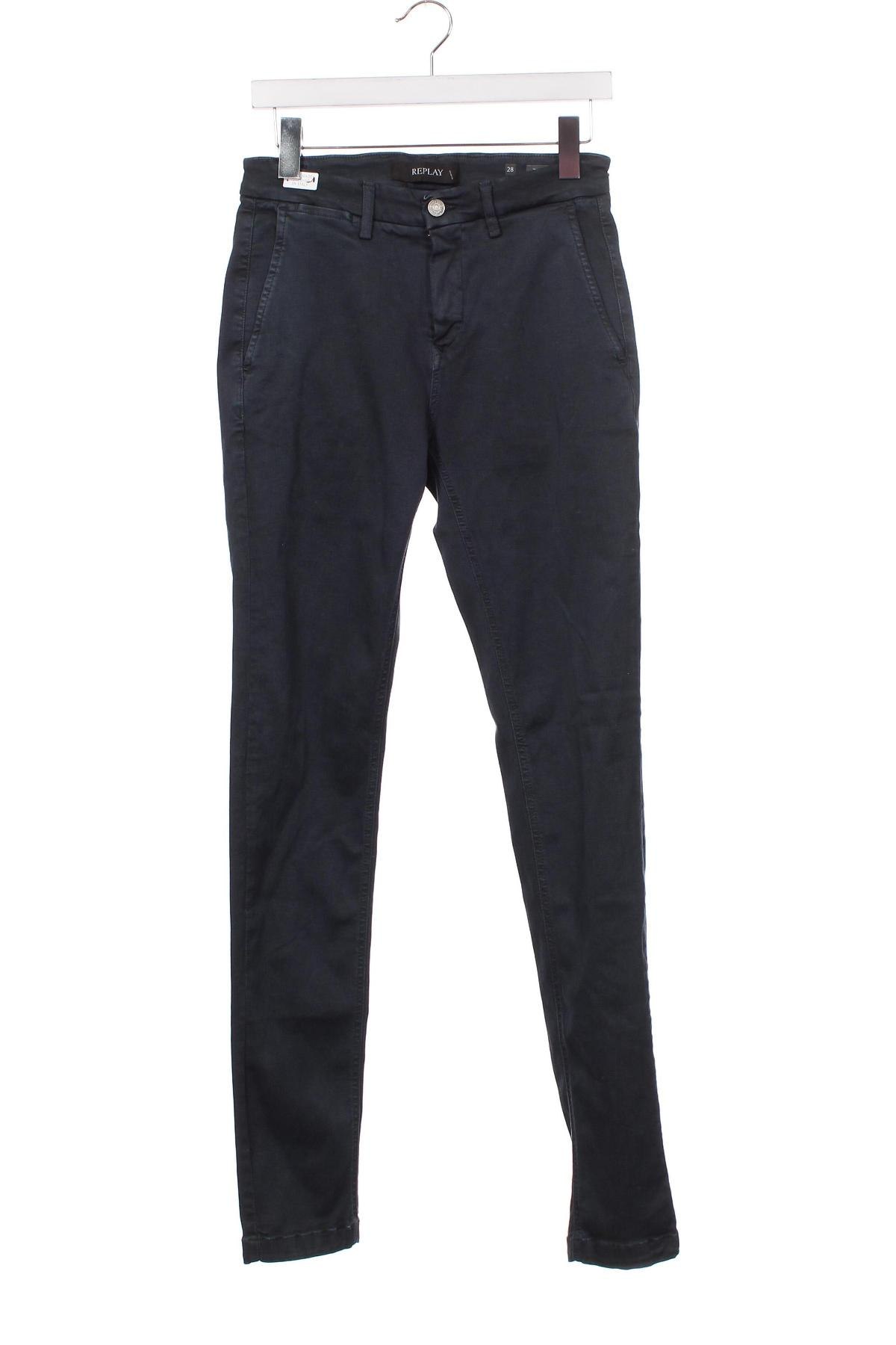 Мъжки панталон Replay, Размер S, Цвят Син, Цена 191,00 лв.