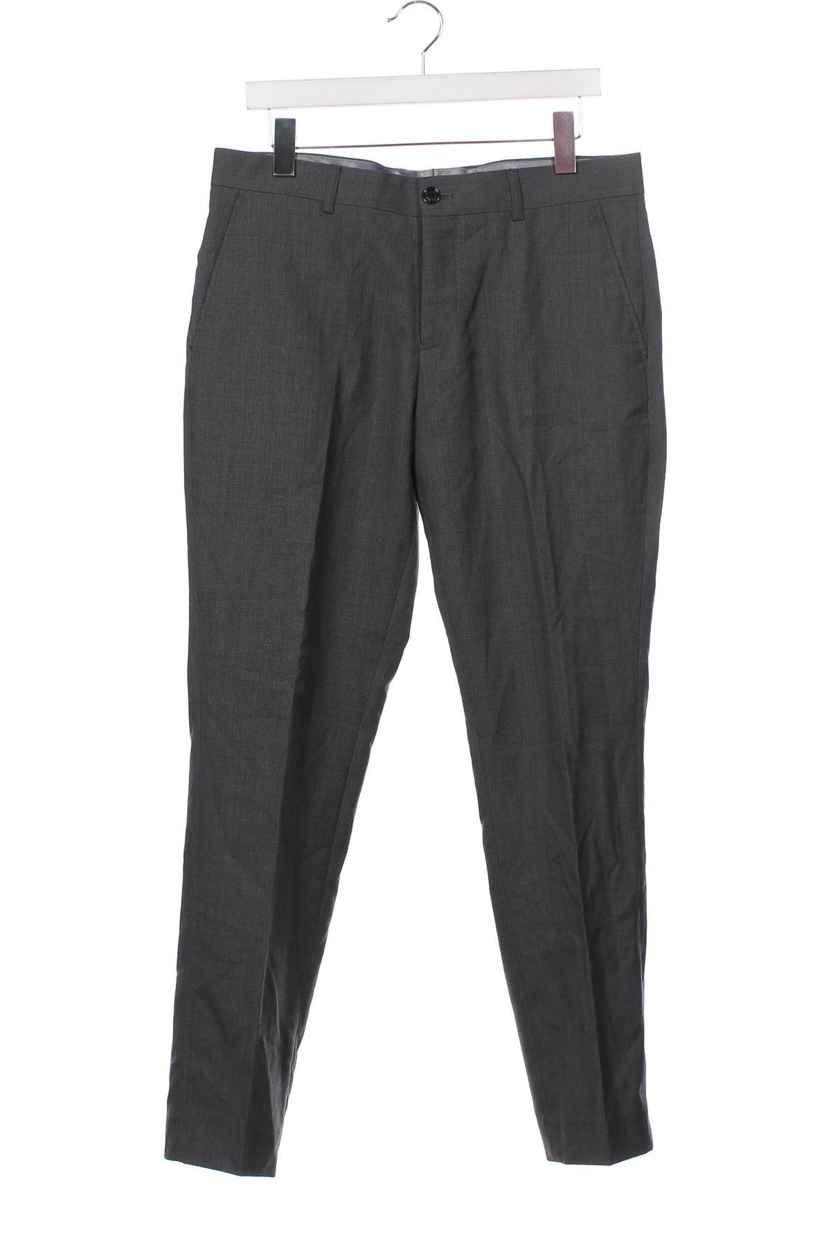 Pantaloni de bărbați Selected Homme, Mărime M, Culoare Gri, Preț 111,84 Lei
