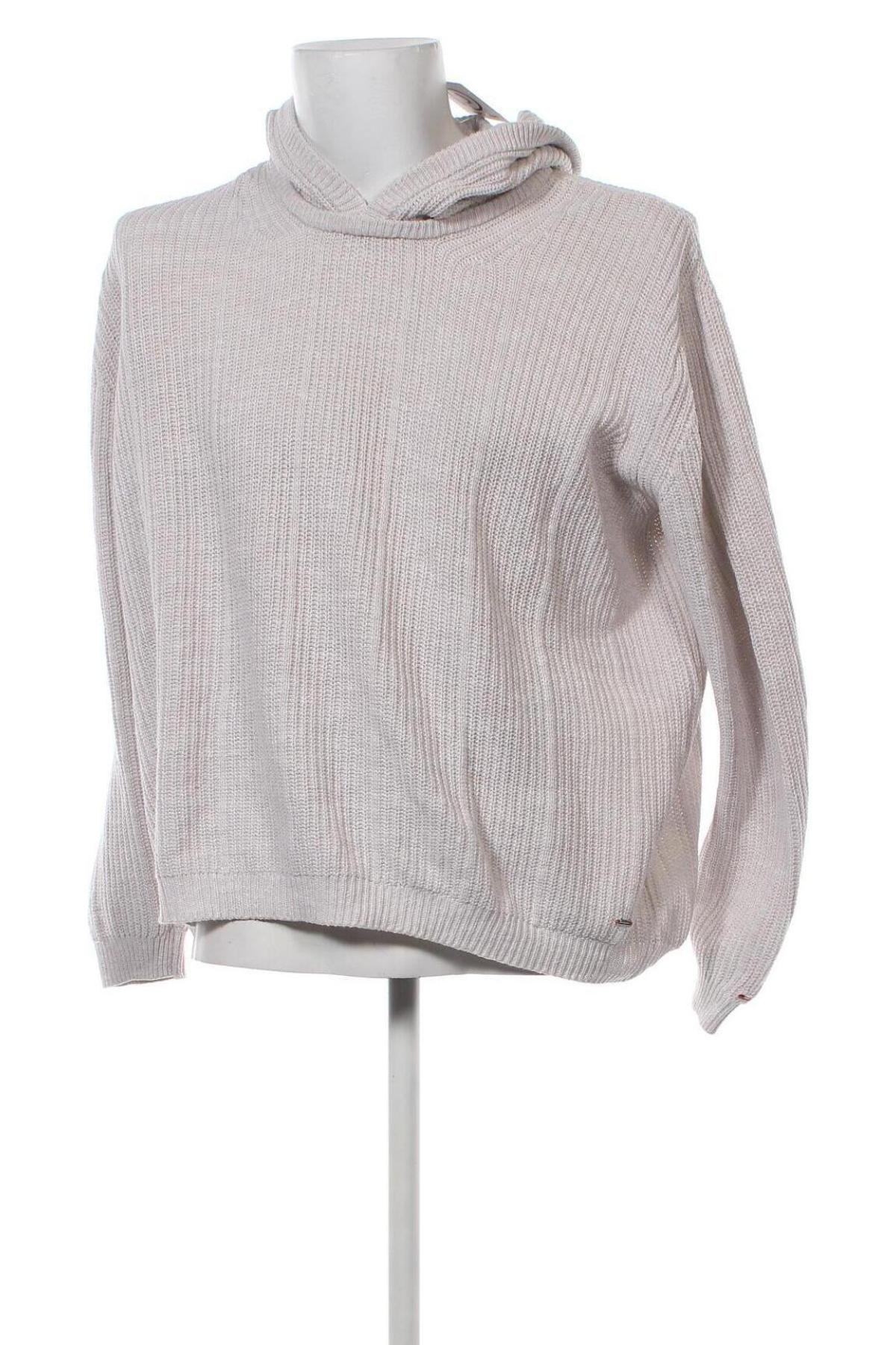 Ανδρικό πουλόβερ Emilio Adani, Μέγεθος XL, Χρώμα Λευκό, Τιμή 15,22 €