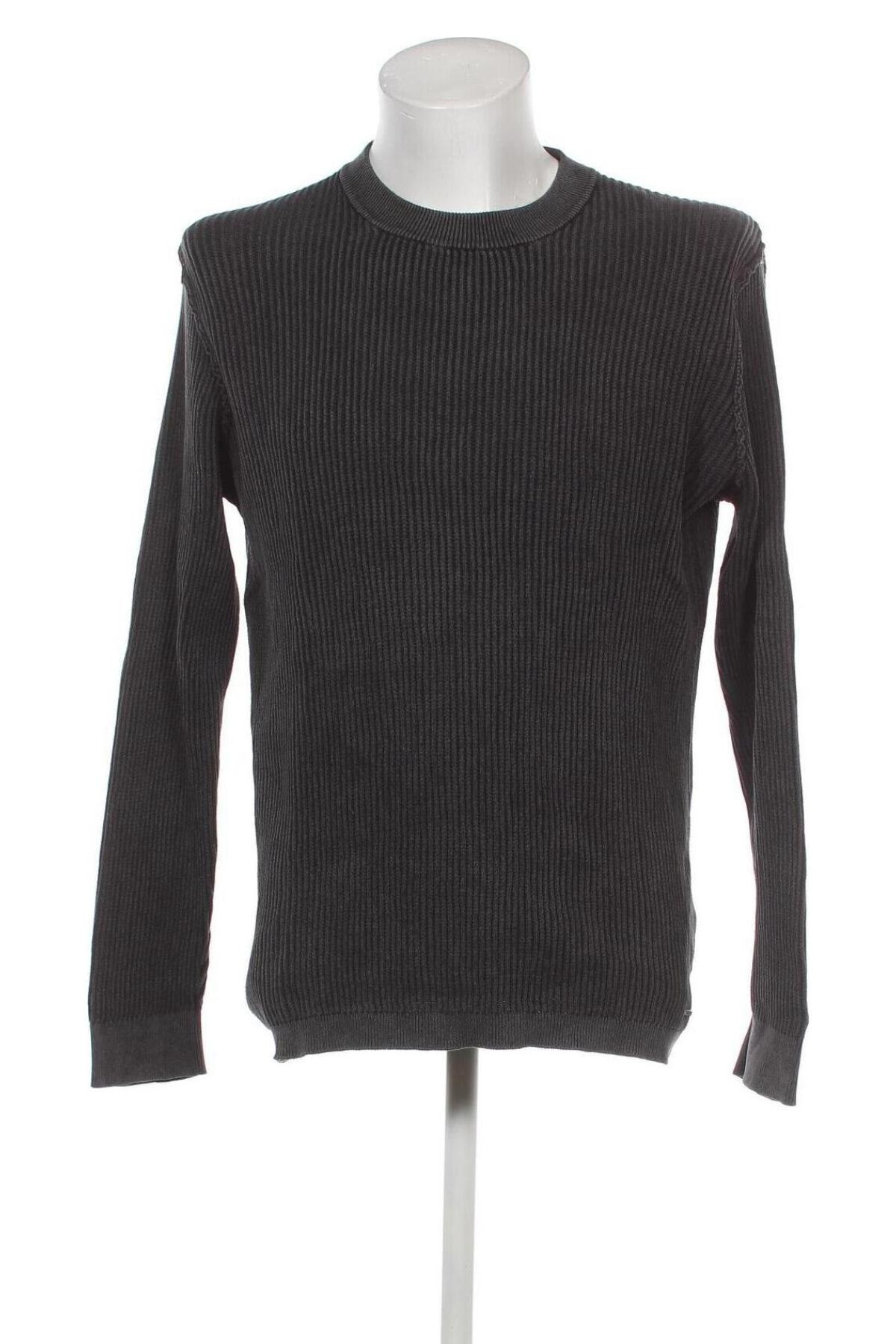 Мъжки пуловер Emilio Adani, Размер XL, Цвят Сив, Цена 22,32 лв.