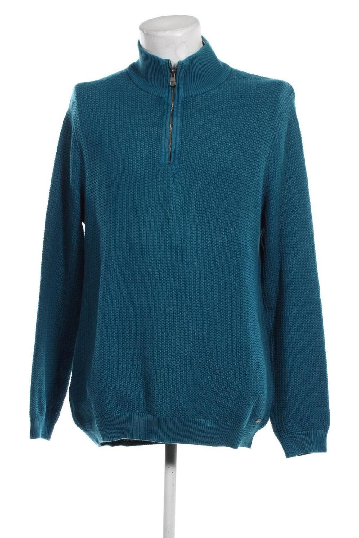 Herrenpullover Engbers, Größe XXL, Farbe Blau, Preis 37,42 €