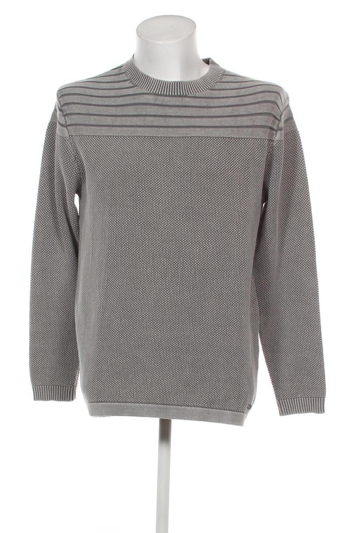Ανδρικό πουλόβερ Engbers, Μέγεθος M, Χρώμα Γκρί, Τιμή 34,02 €