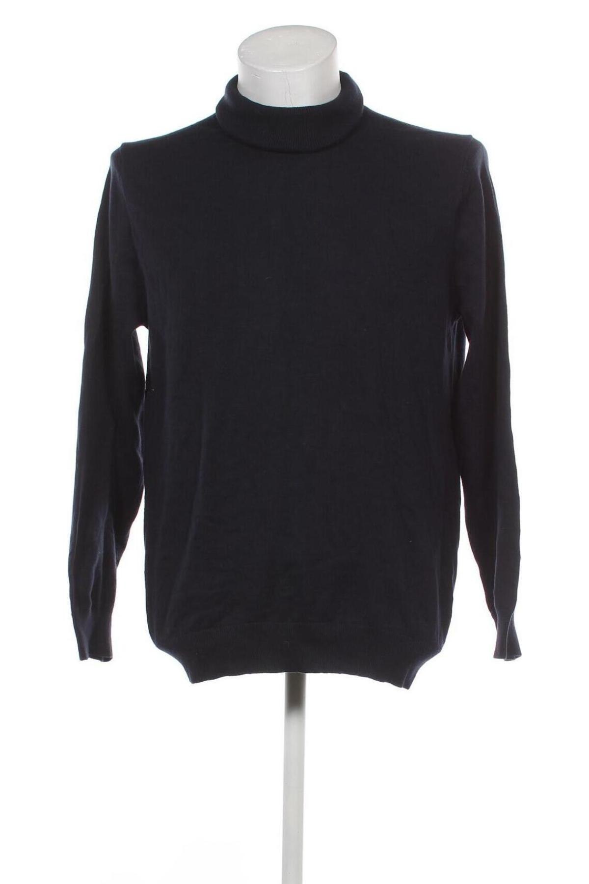 Ανδρικό πουλόβερ Giordano, Μέγεθος XL, Χρώμα Μπλέ, Τιμή 5,38 €