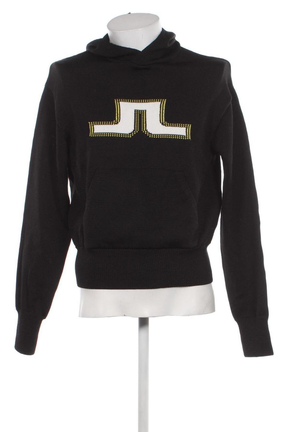 Мъжки пуловер J.Lindeberg, Размер XS, Цвят Черен, Цена 66,85 лв.