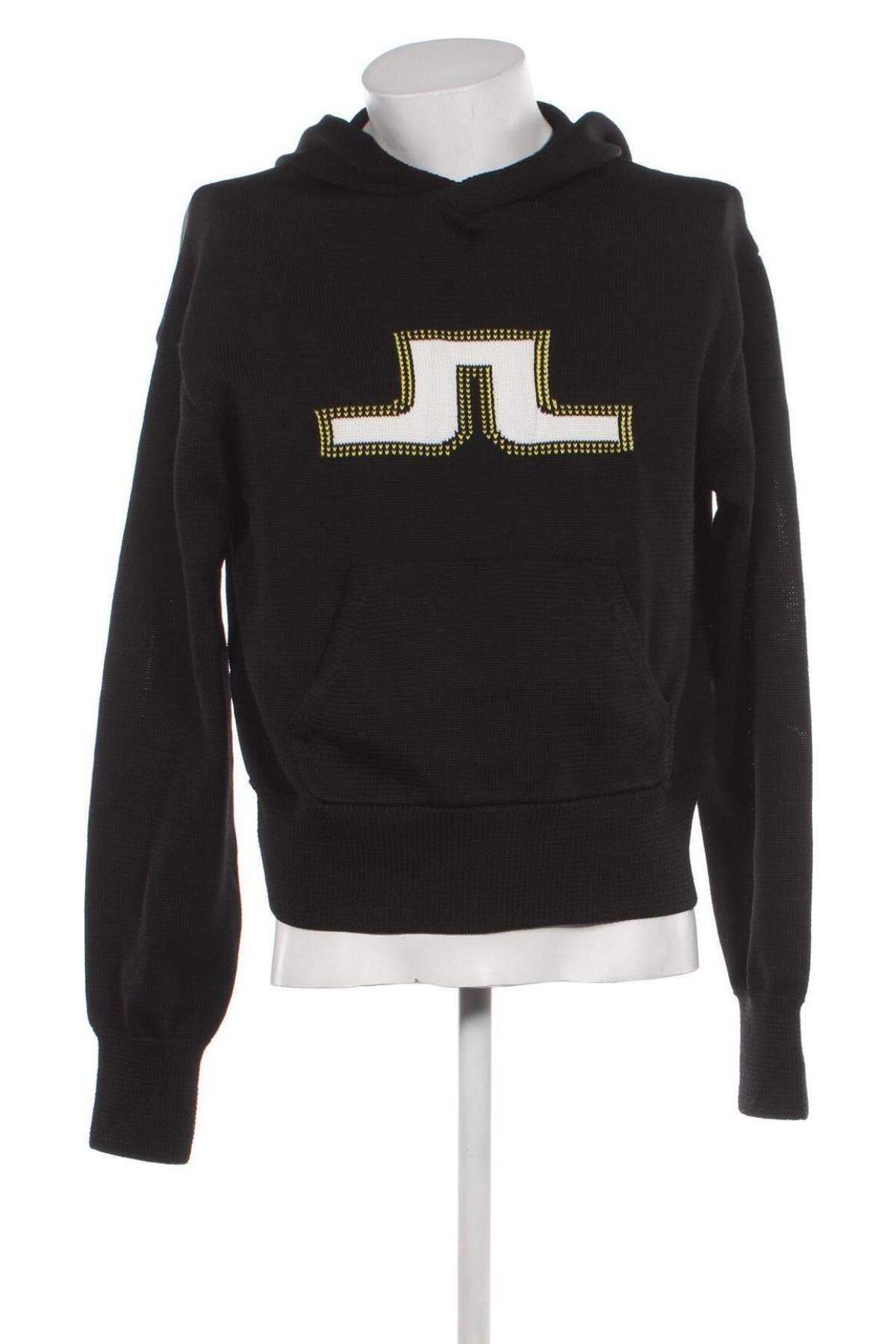 Ανδρικό πουλόβερ J.Lindeberg, Μέγεθος S, Χρώμα Μαύρο, Τιμή 34,46 €